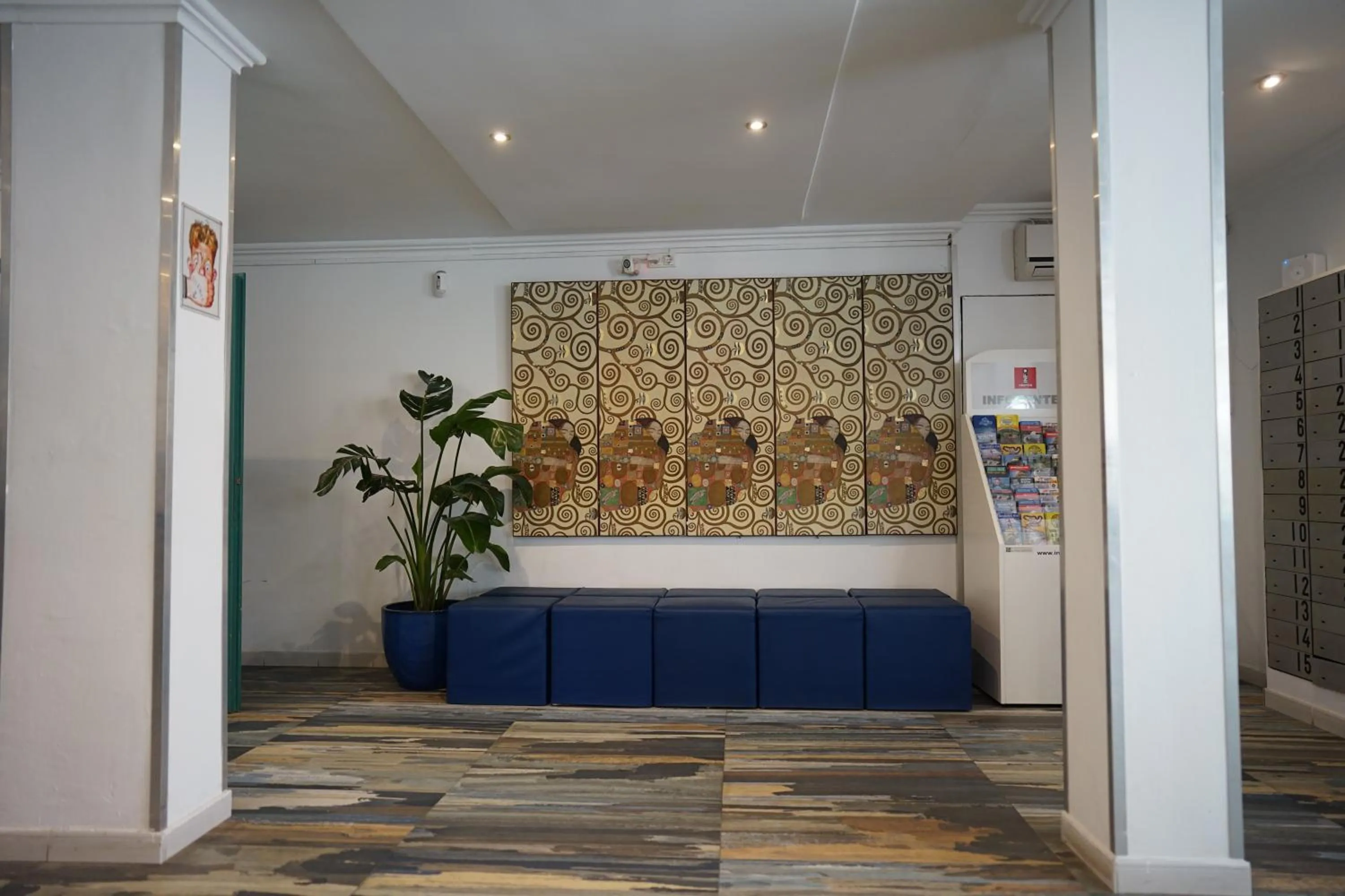 Lobby or reception in Hotel Teide