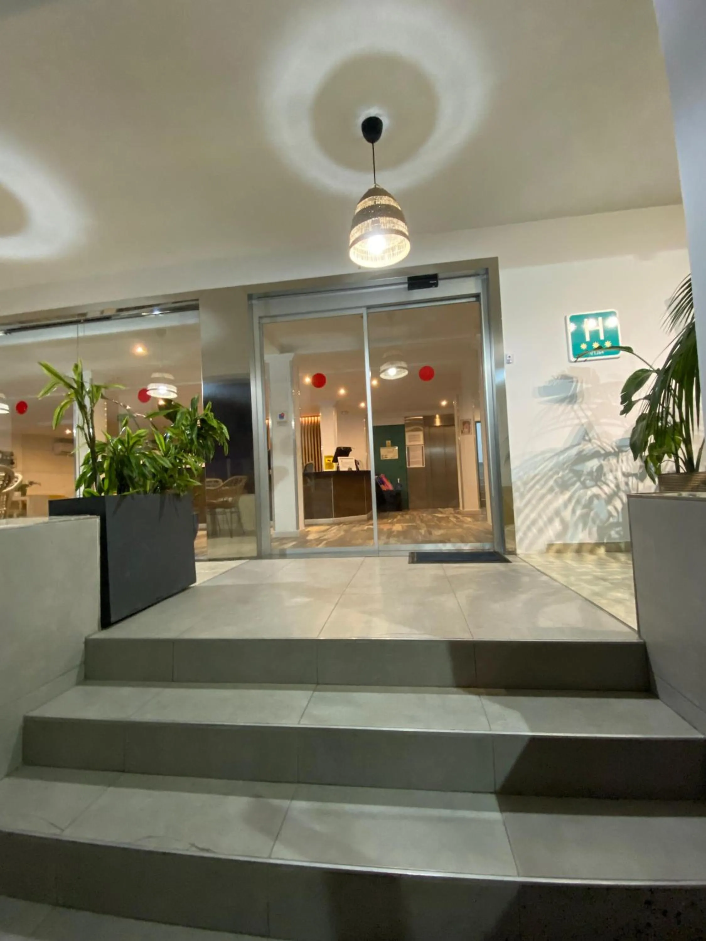 Lobby or reception in Hotel Teide