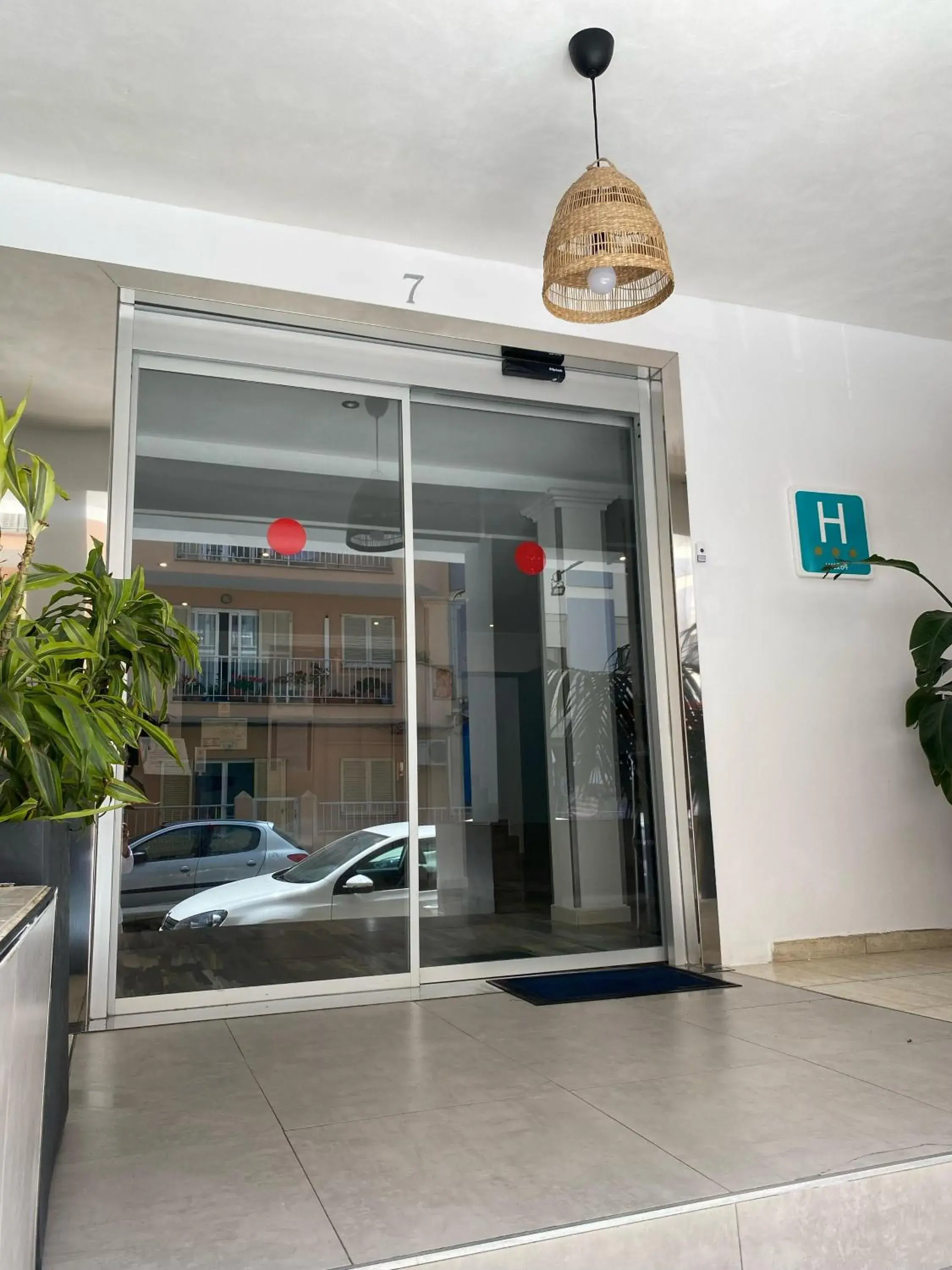 Lobby or reception in Hotel Teide Lobby or reception in Hotel Teide