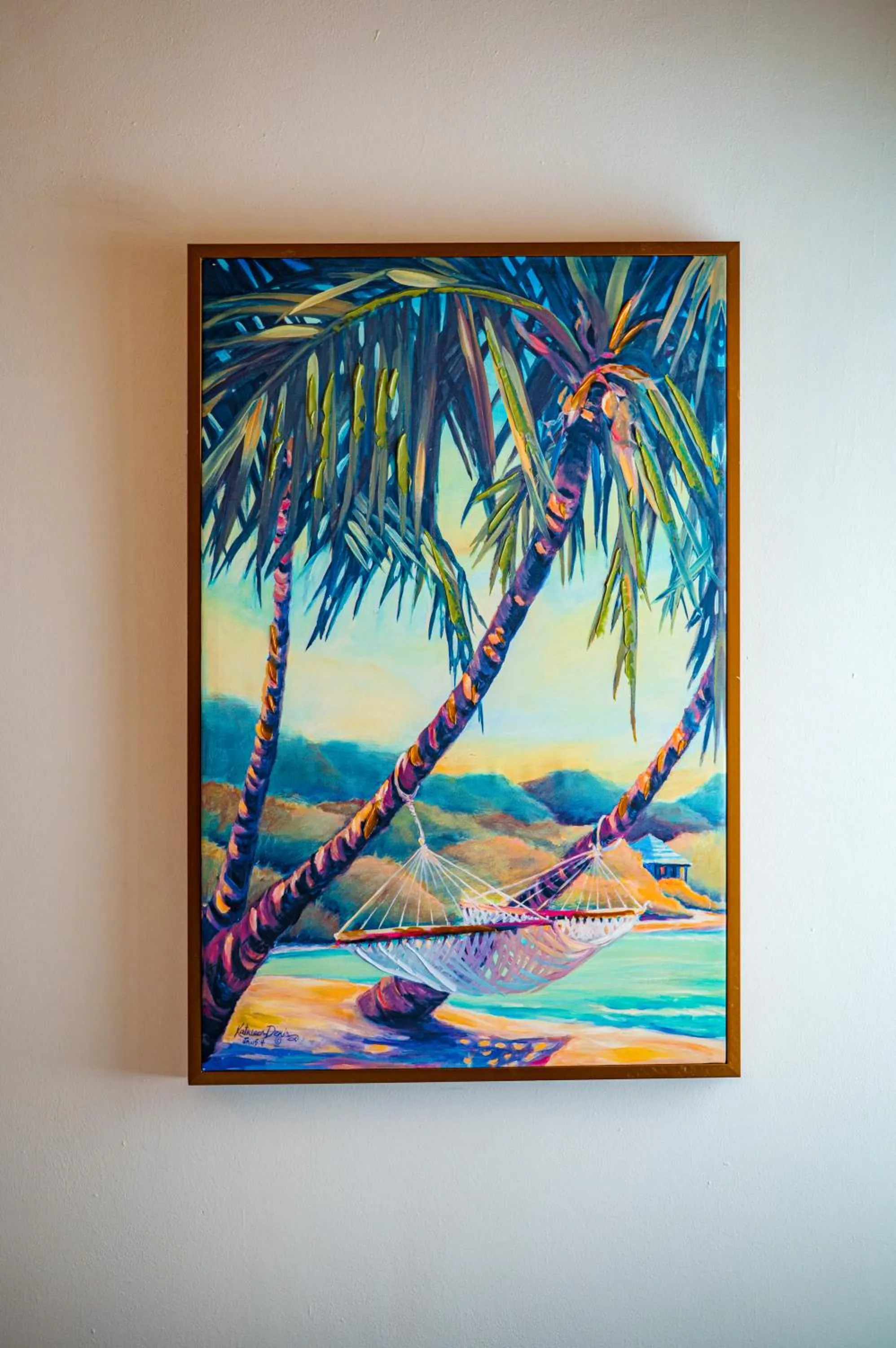 Decorative detail in Sago Palm Hotel