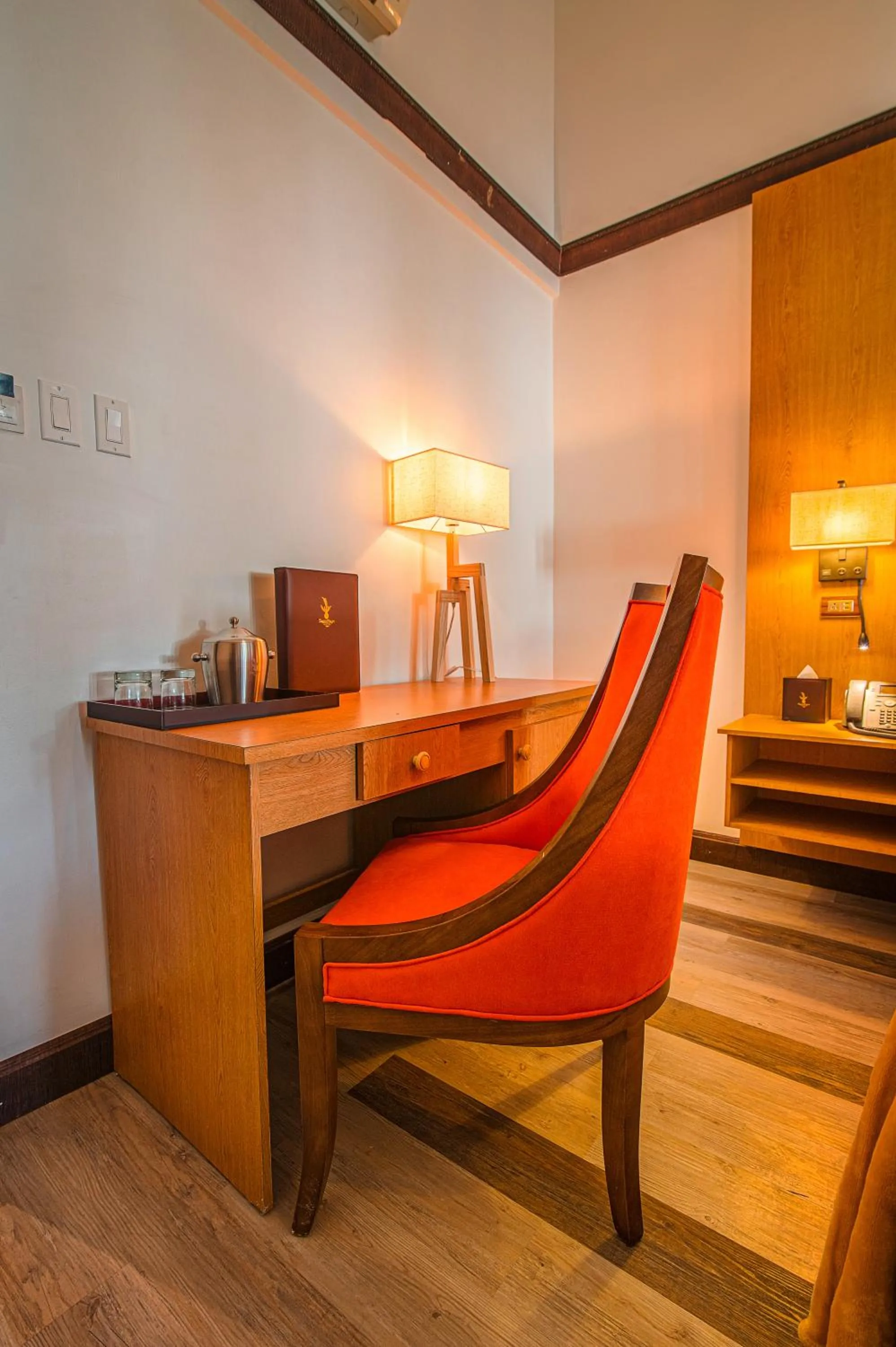 Seating area in Sago Palm Hotel