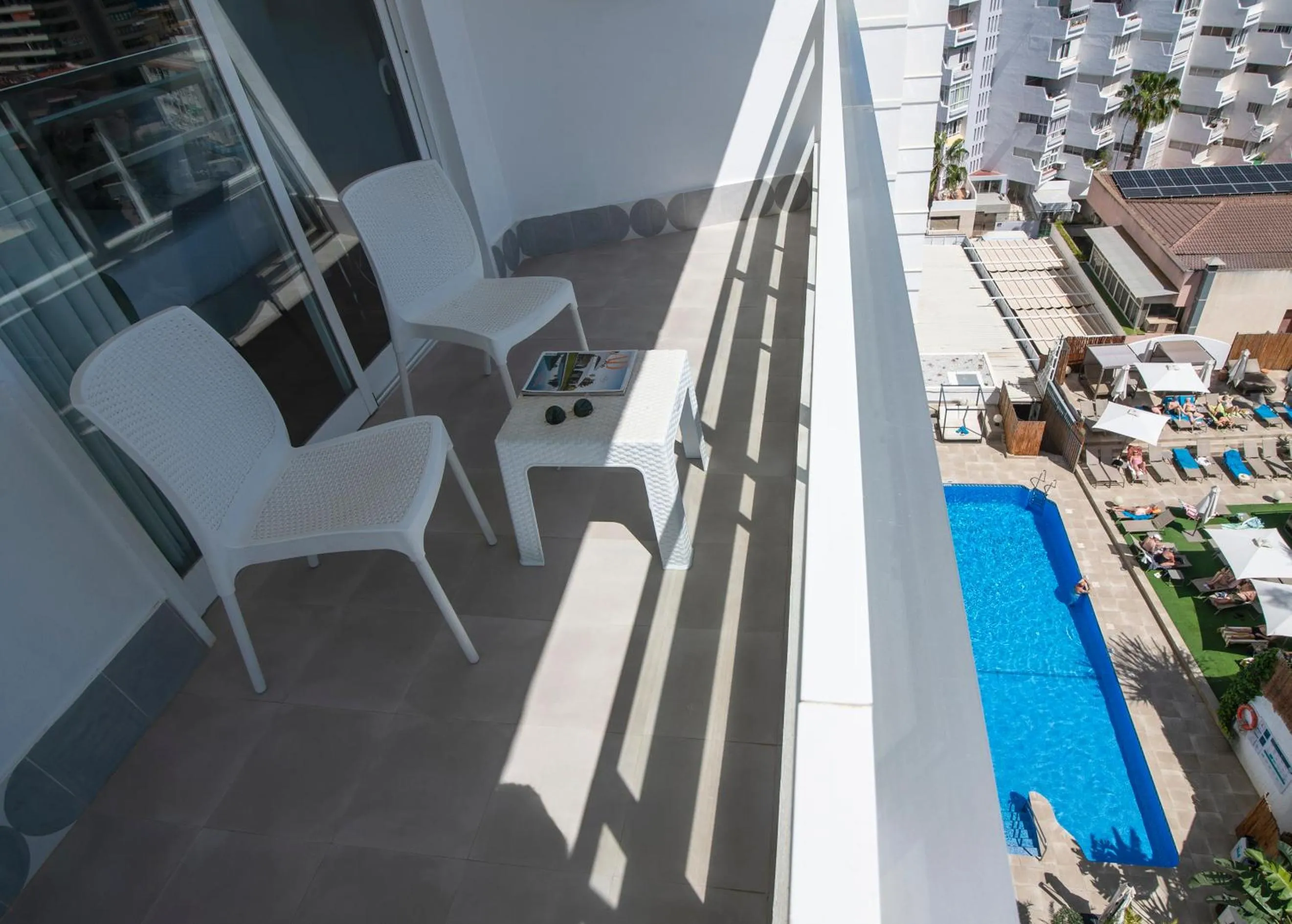 Balcony/Terrace in Hotel Costa Málaga - Adults Recommended - by Pierre & Vacances