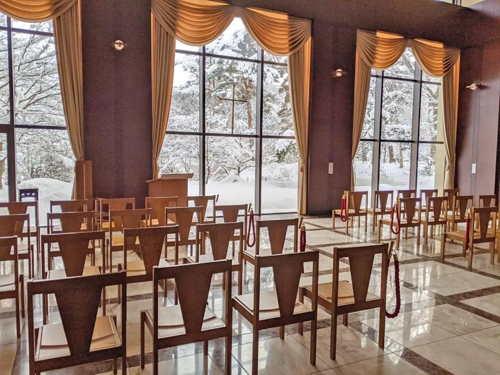 Place of worship in Watari Onsen Bettei-Kaede