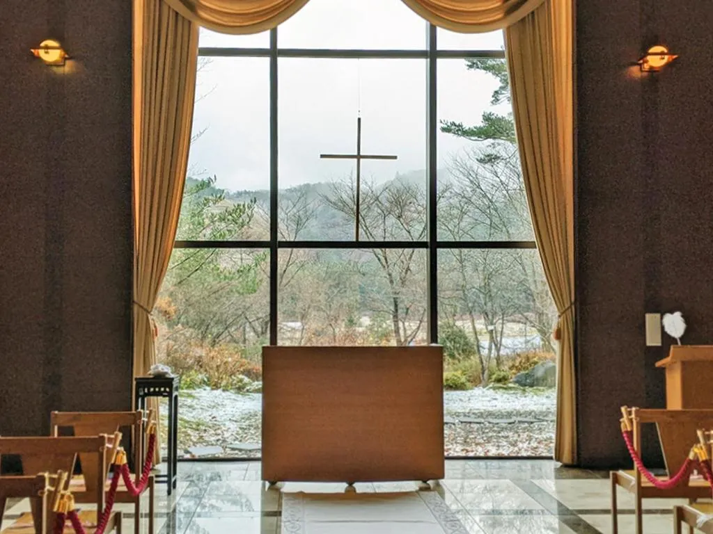 Place of worship in Watari Onsen Bettei-Kaede