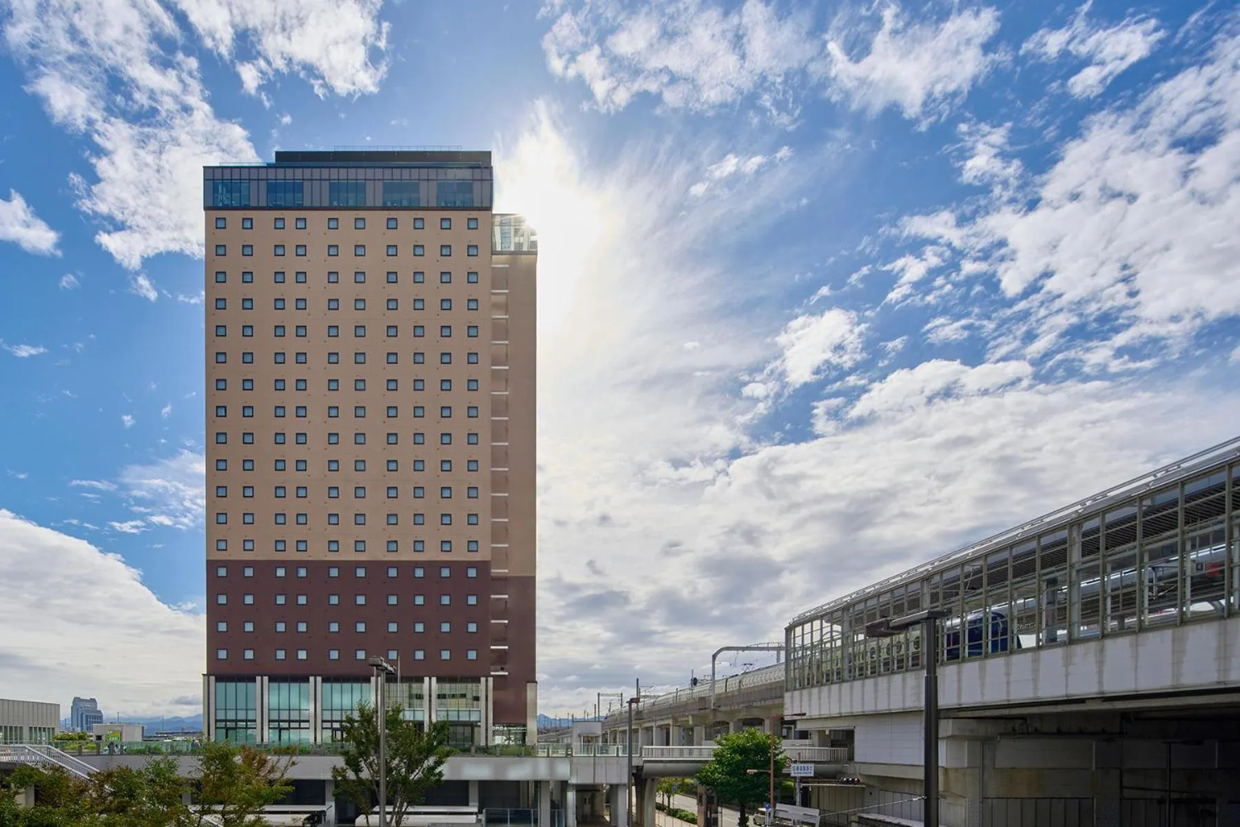 Property building in OMO Kansai Airport by Hoshino Resorts