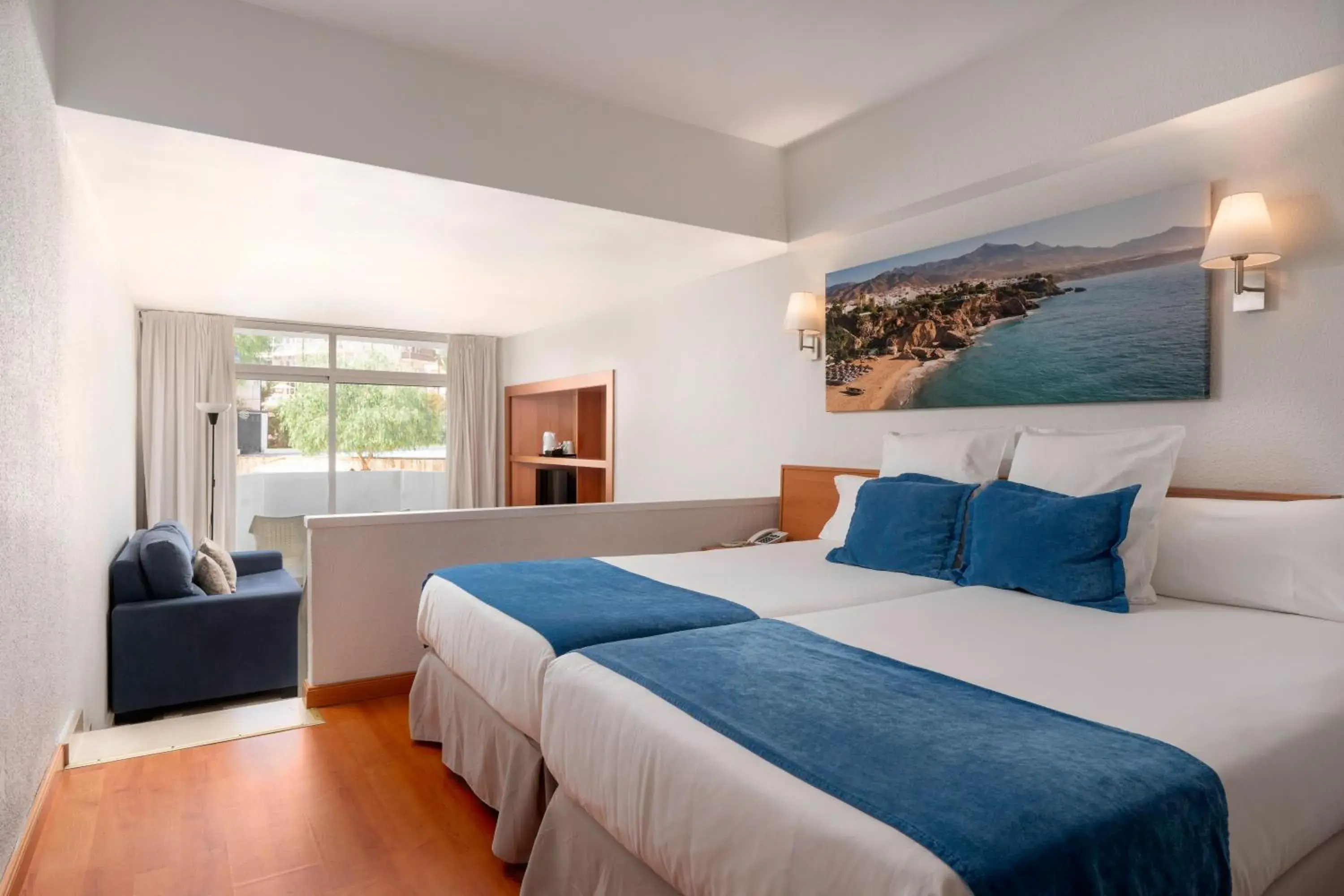 Bedroom, Bed in Aluasun Lago Rojo - Adults recommended Bedroom, Bed in Aluasun Lago Rojo - Adults recommended