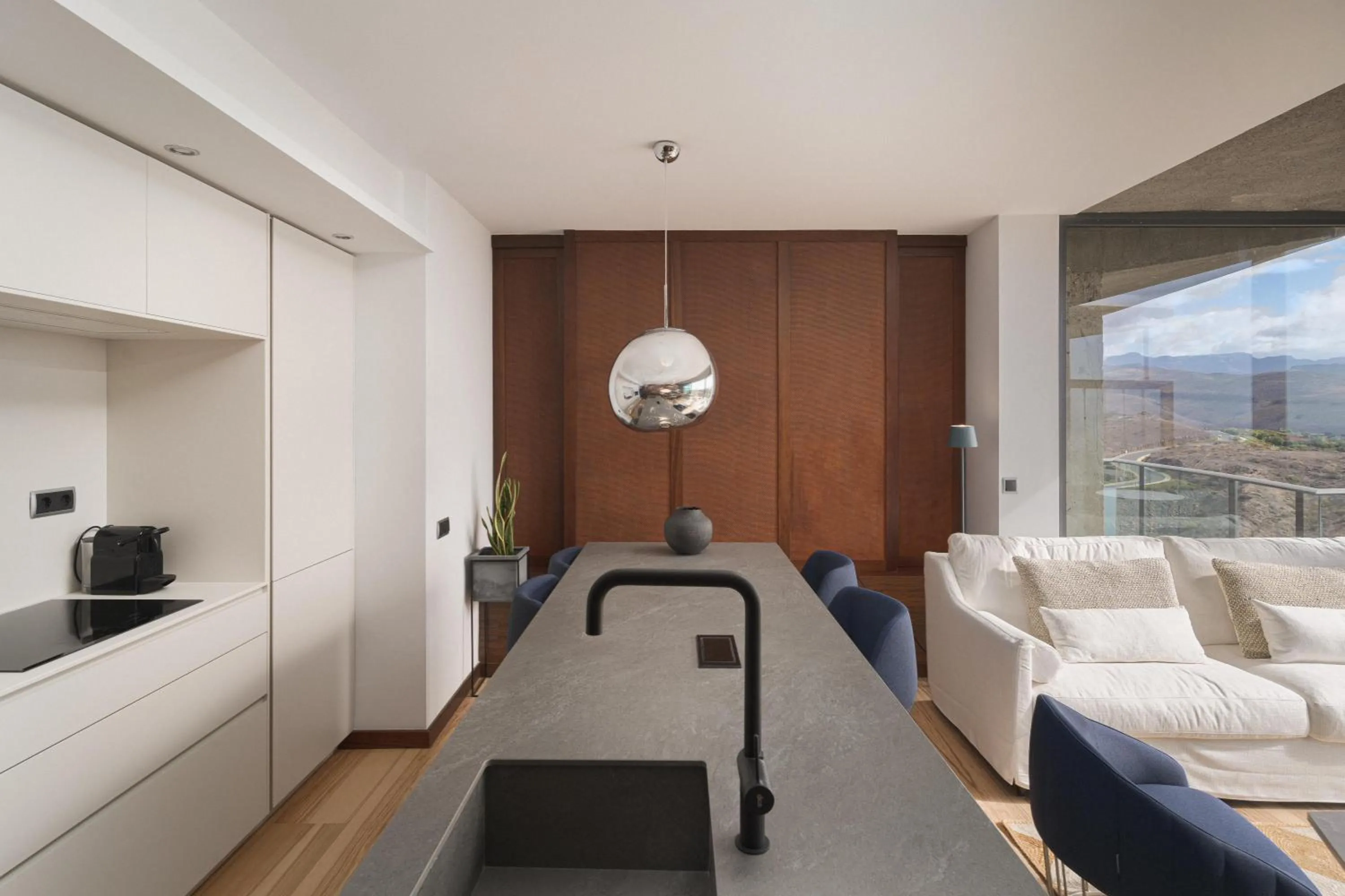 Kitchen or kitchenette in Salobre Hotel Resort & Serenity