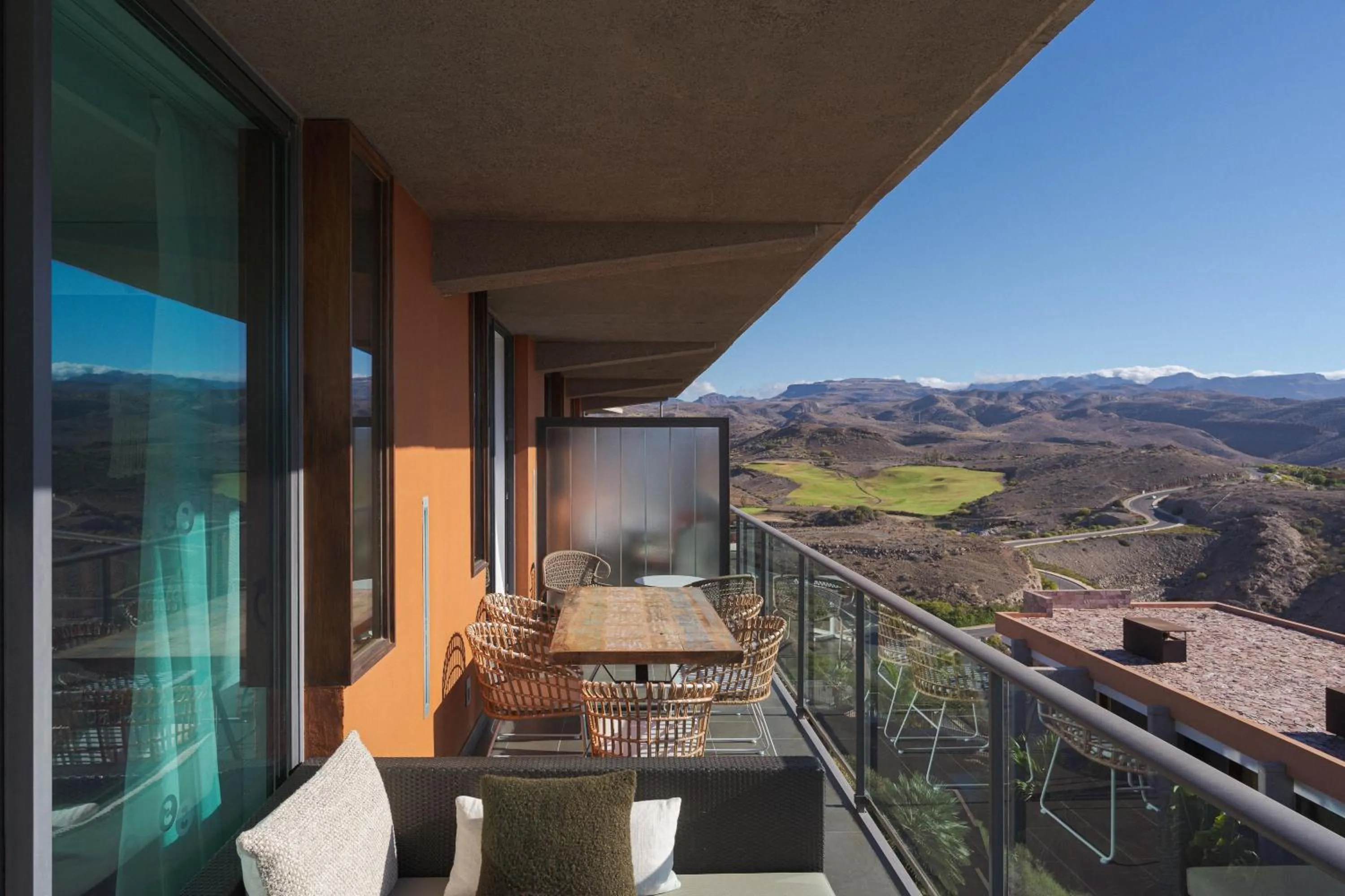Balcony/Terrace in Salobre Hotel Resort & Serenity