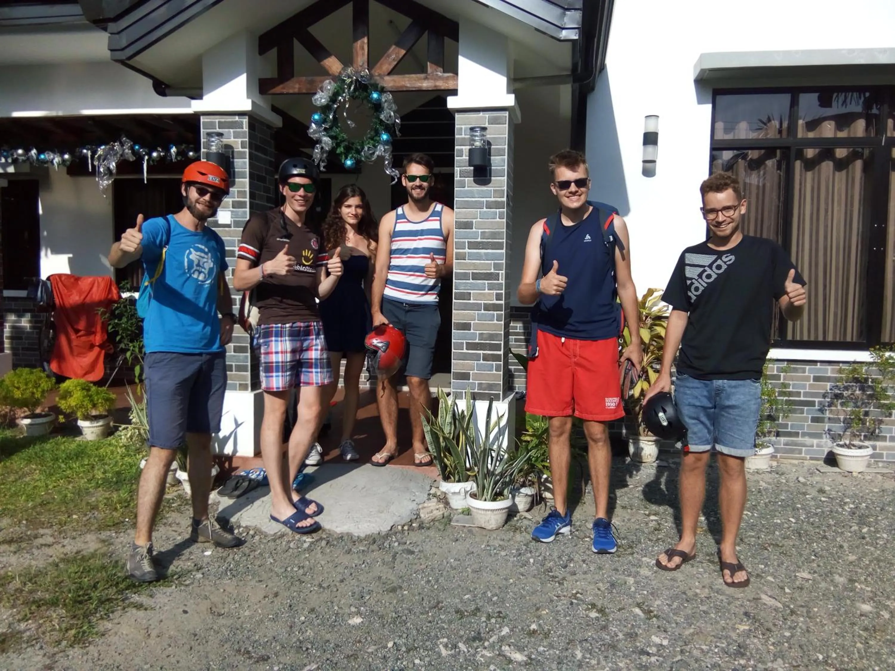 group of guests in Bohol Sweet Home