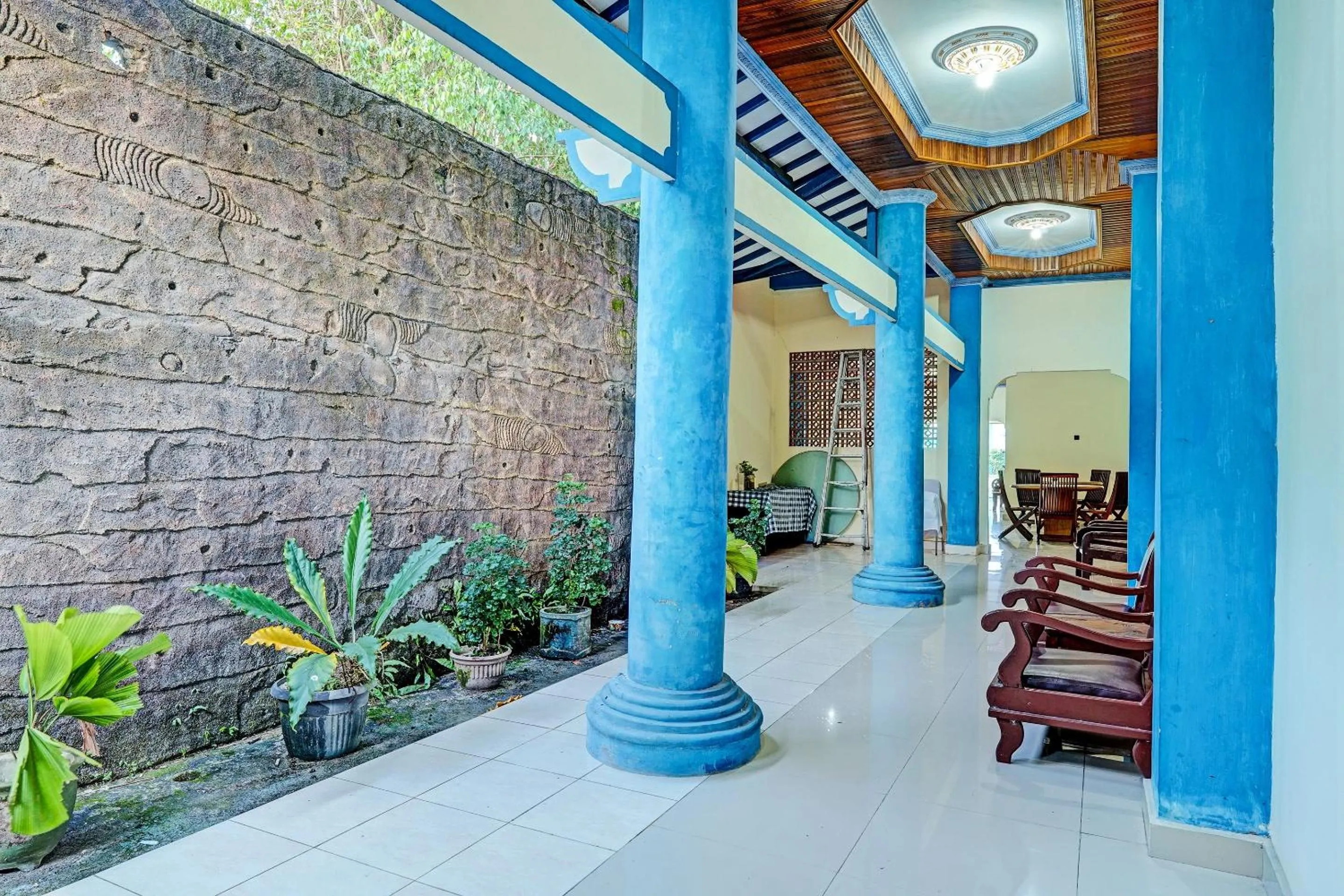 Lobby or reception in OYO 91973 Green Hotel Near Polsek Sabangau