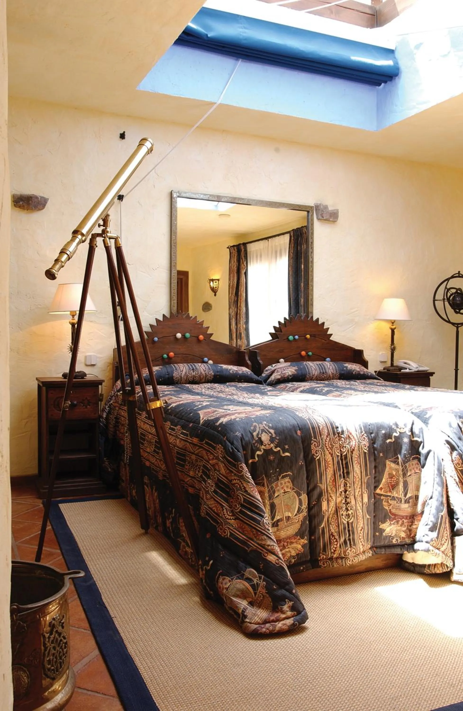 Bed in Hotel Amanhavis