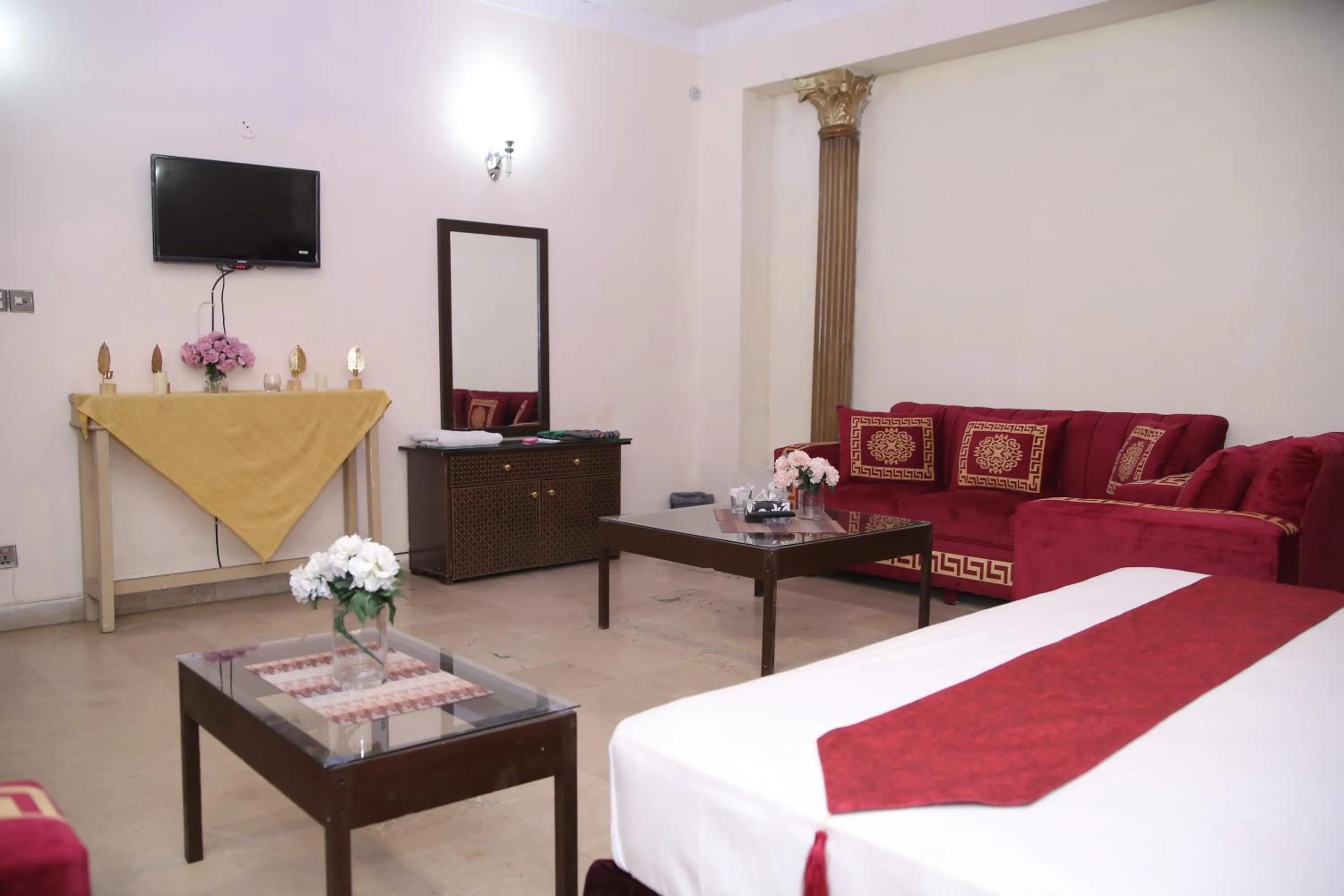 TV and multimedia, Bed in Green View Hotel Liberty