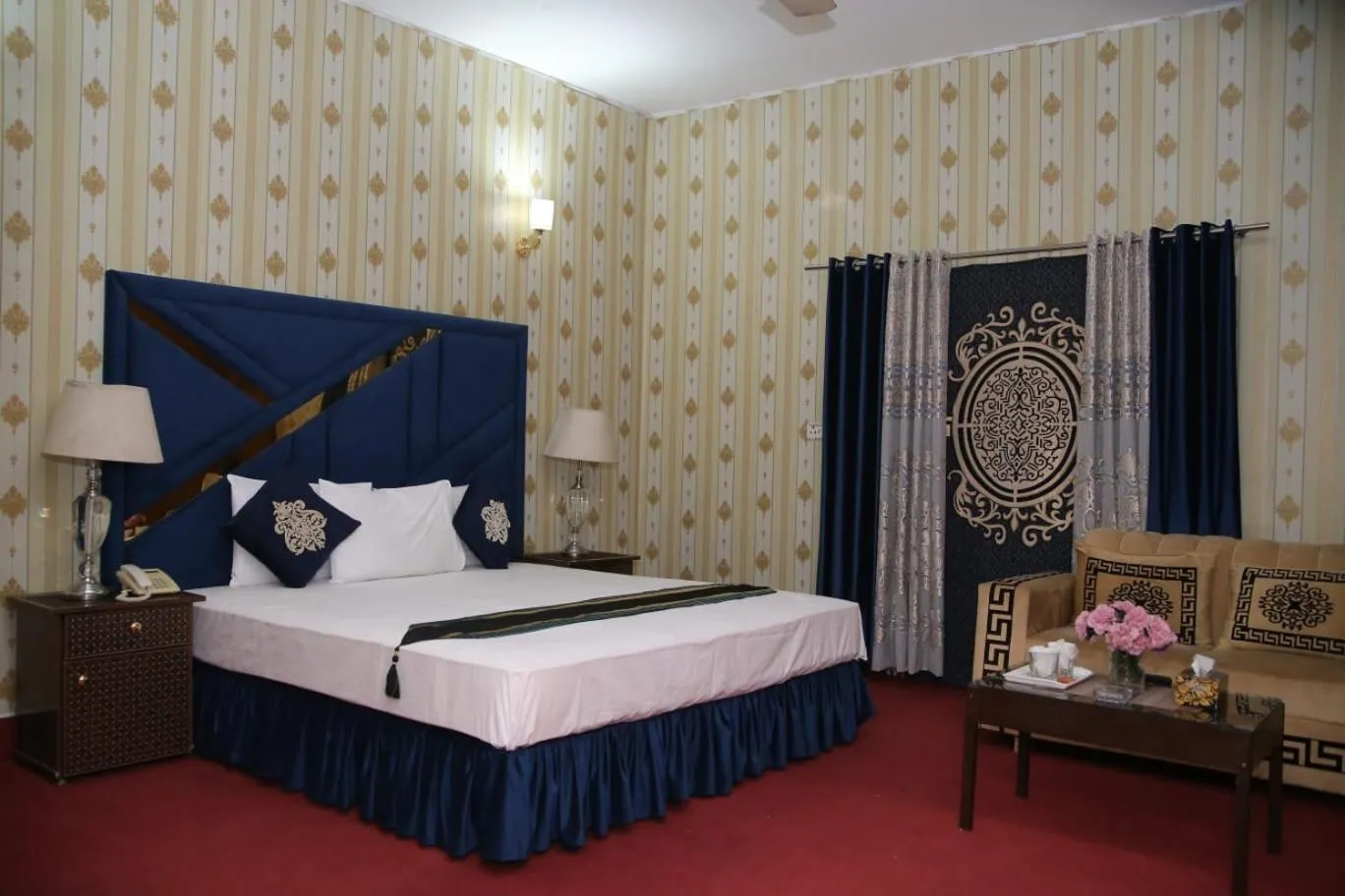 Bed in Green View Hotel Liberty
