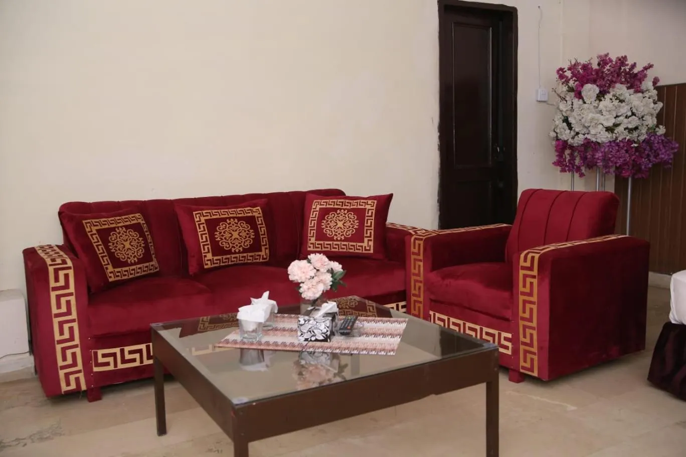 Seating area in Green View Hotel Liberty
