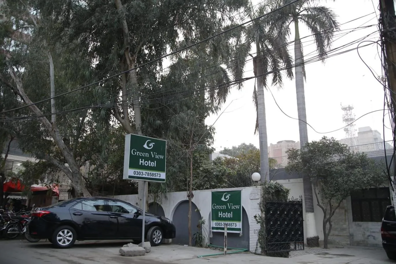 Property building in Green View Hotel Liberty