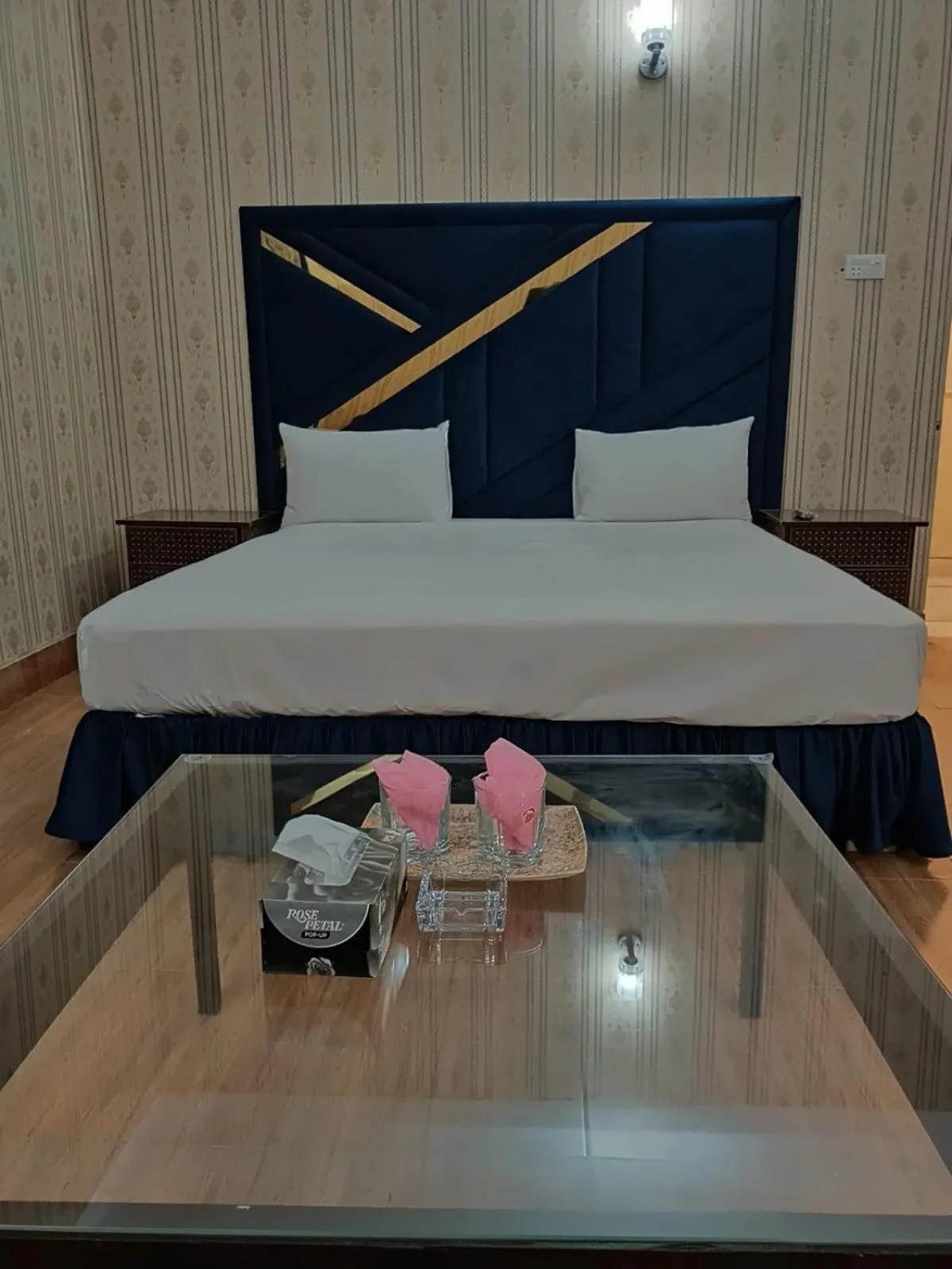 Bed in Green View Hotel Liberty