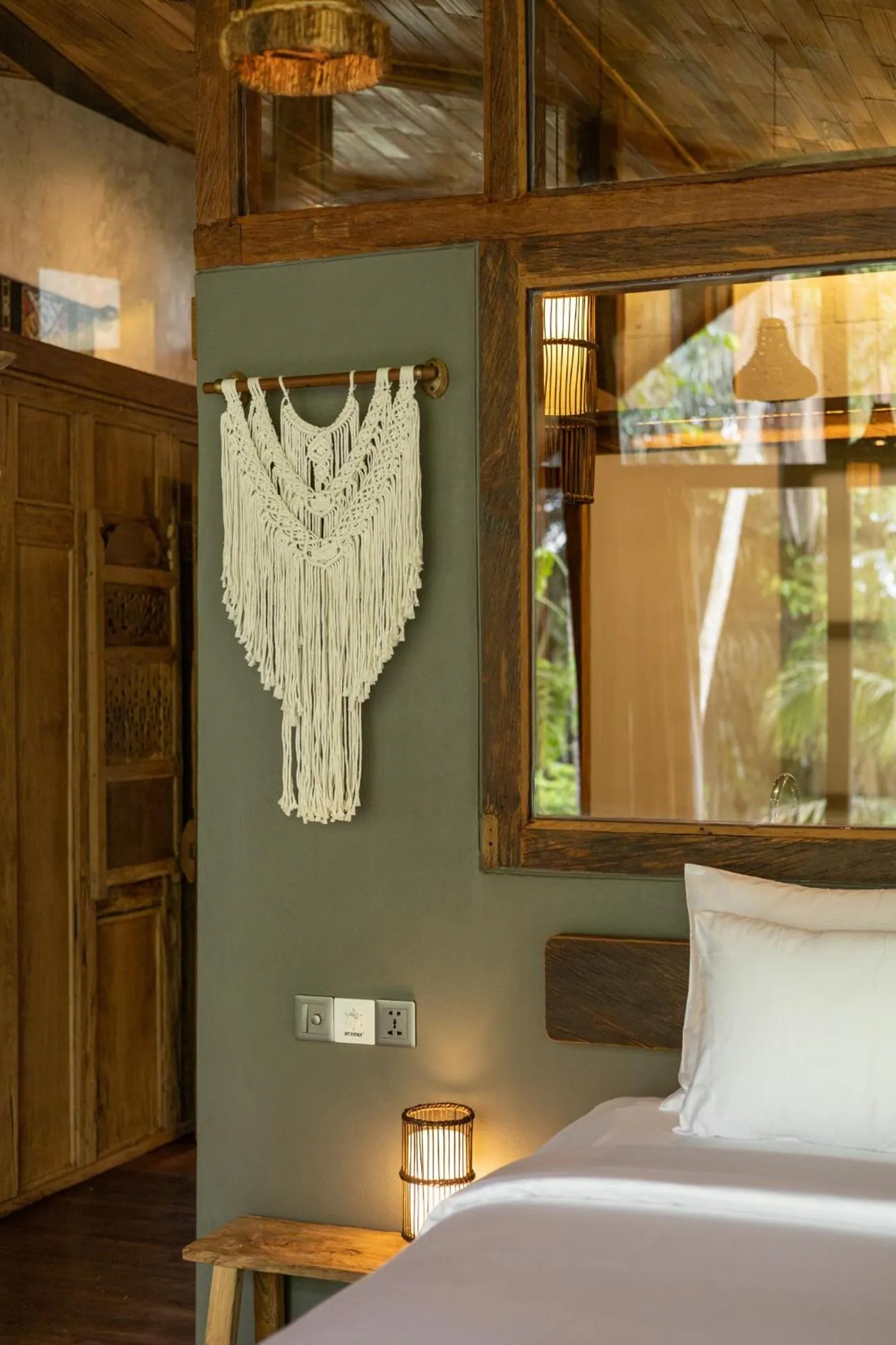 Bed in Casa Pohon Ubud