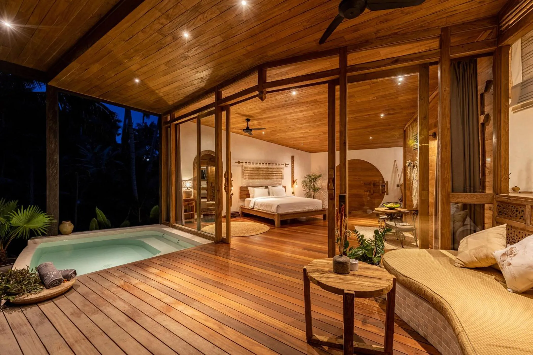 Bed in Casa Pohon Ubud