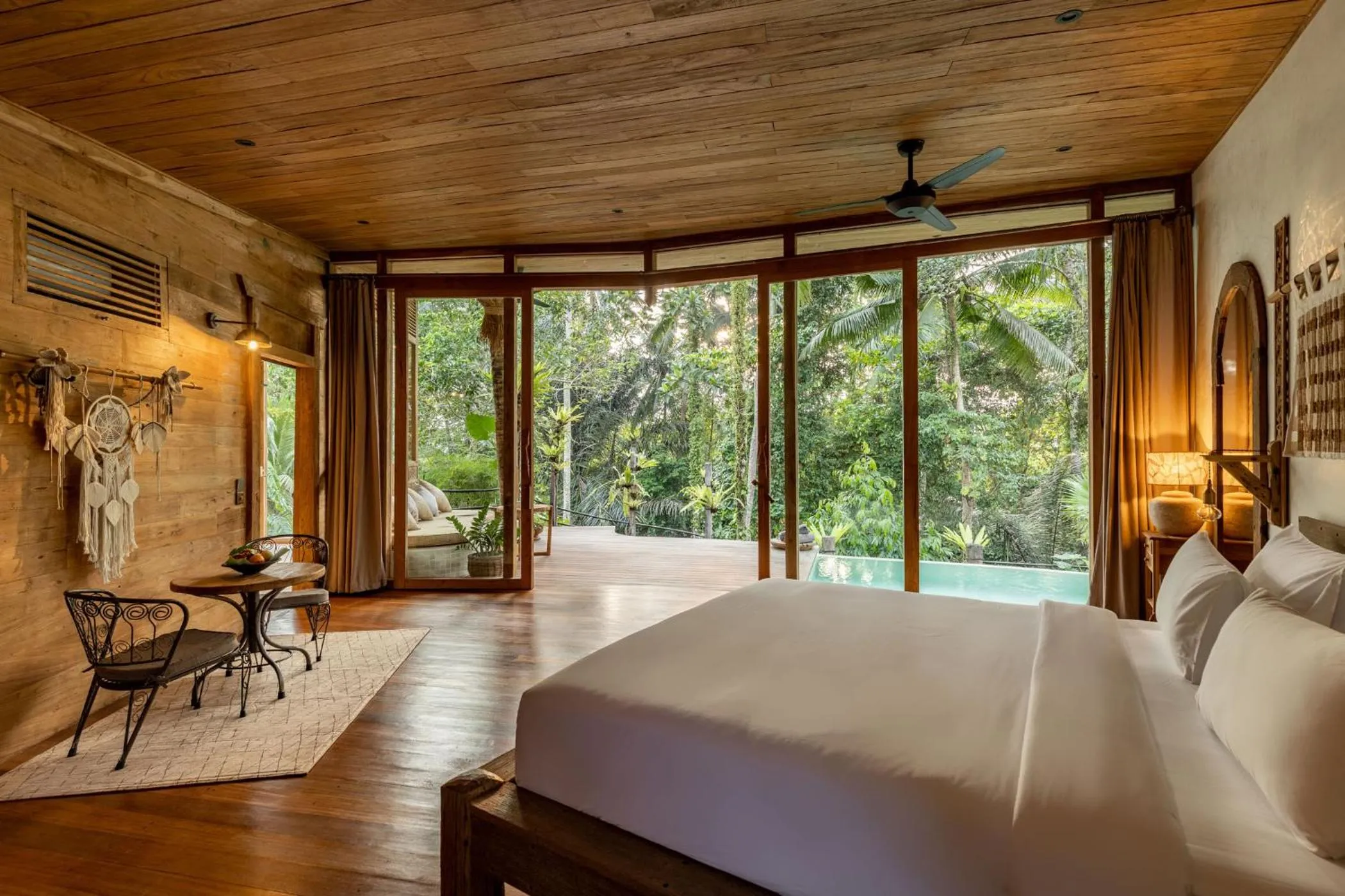 Bed in Casa Pohon Ubud