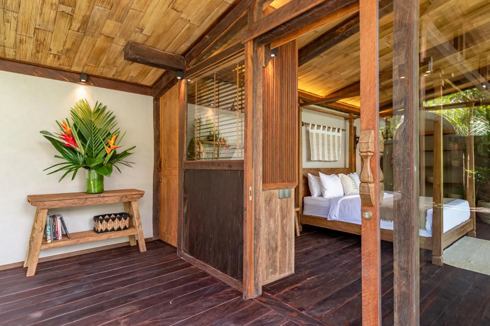 Bed in Casa Pohon Ubud