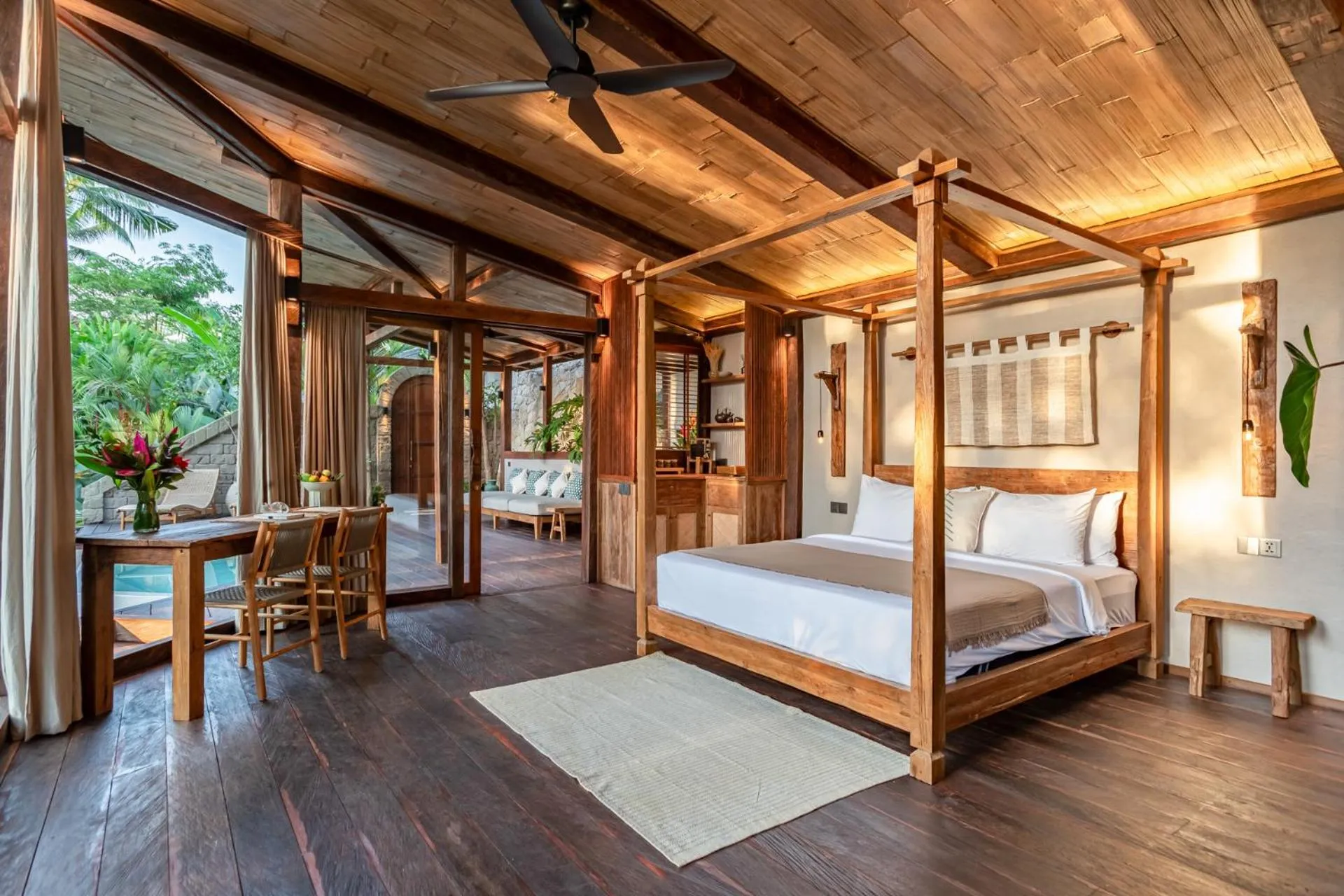 Bed in Casa Pohon Ubud