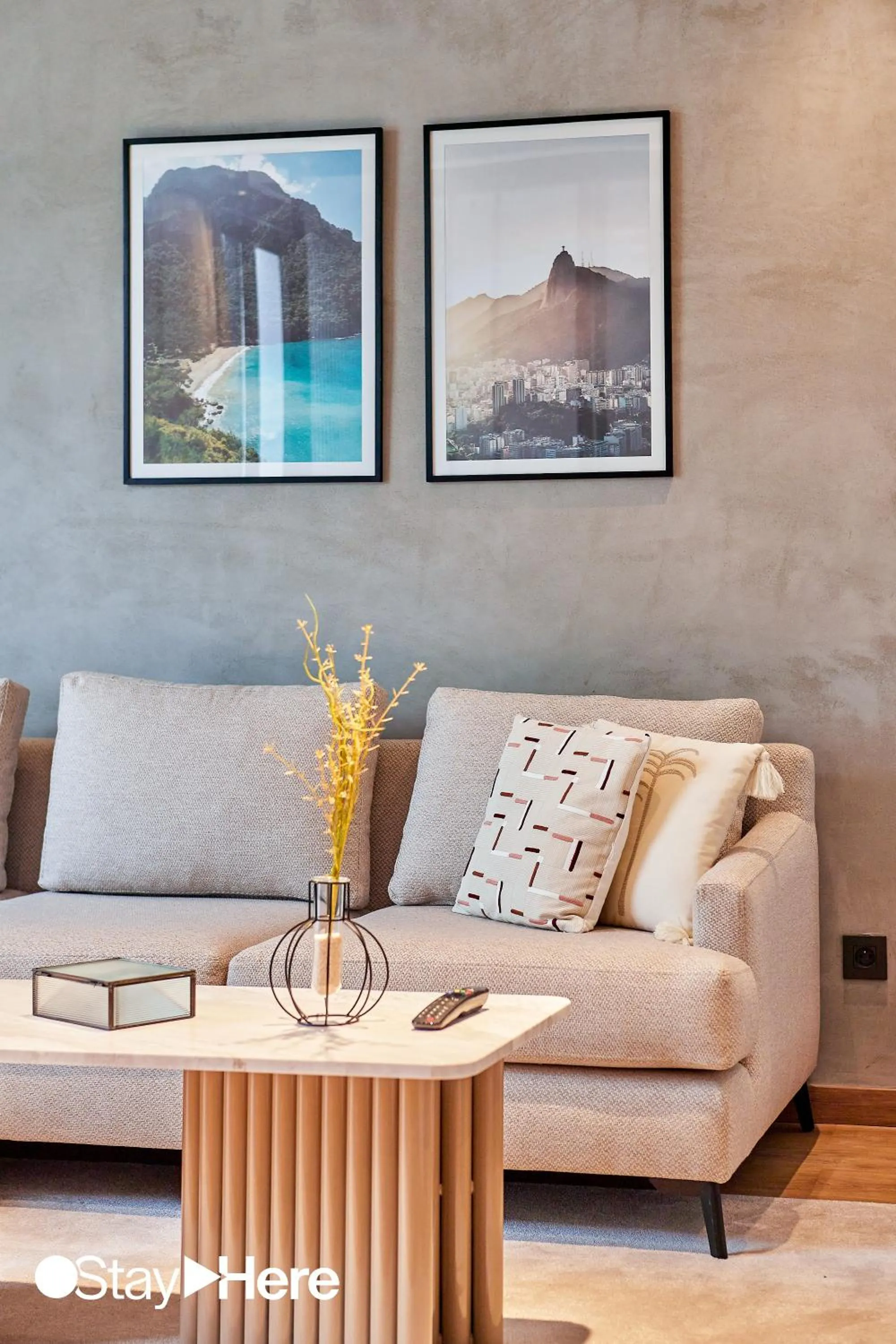 Seating area in Stayhere Casablanca - Gauthier 1 - Modern Residence