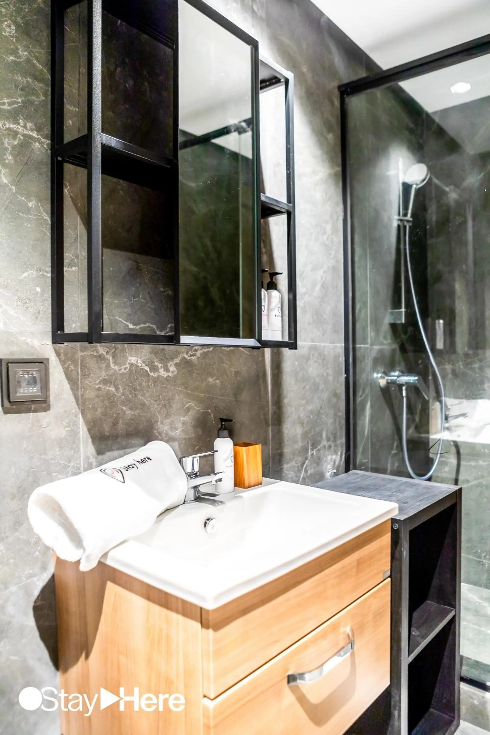 Shower in Stayhere Casablanca - Gauthier 1 - Modern Residence