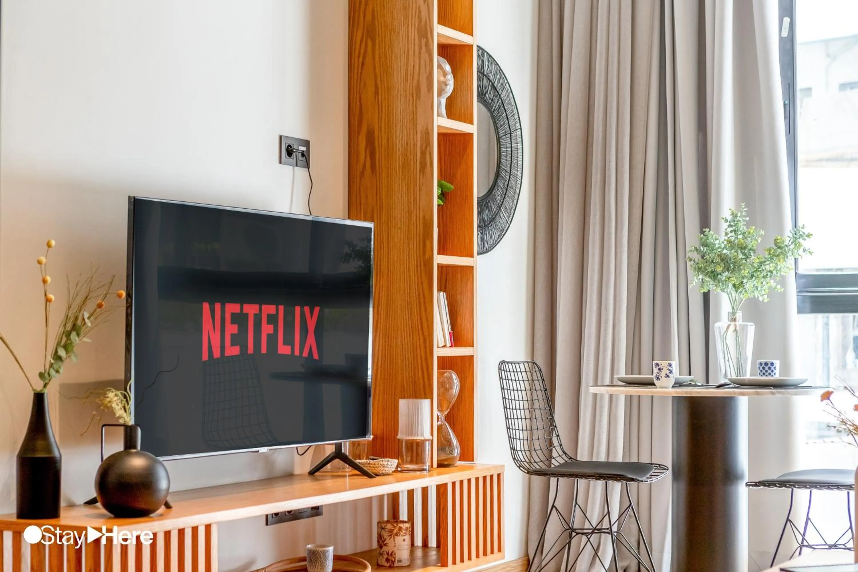 TV and multimedia in Stayhere Casablanca - Gauthier 1 - Modern Residence