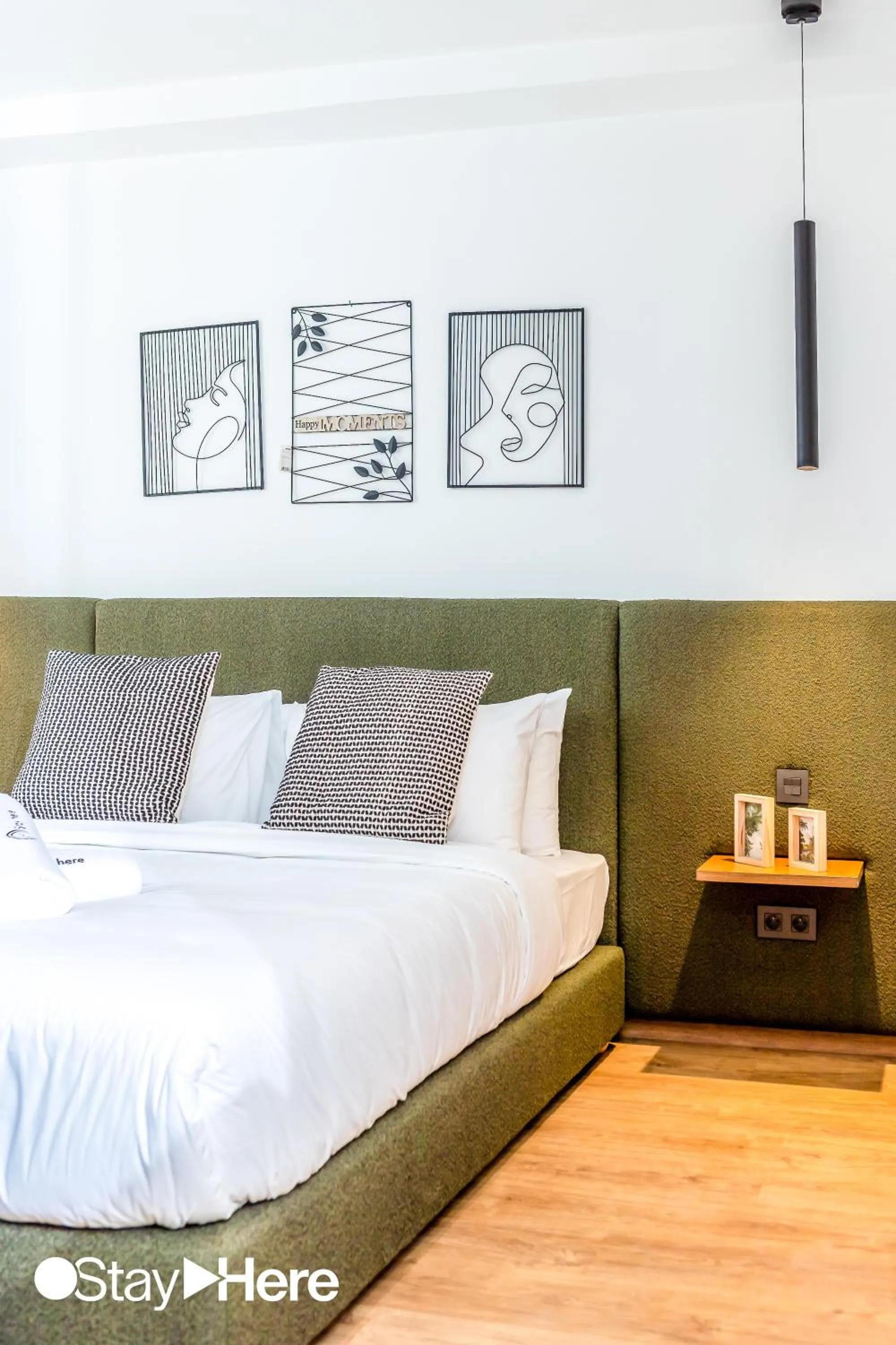 Bed in Stayhere Casablanca - Gauthier 1 - Modern Residence