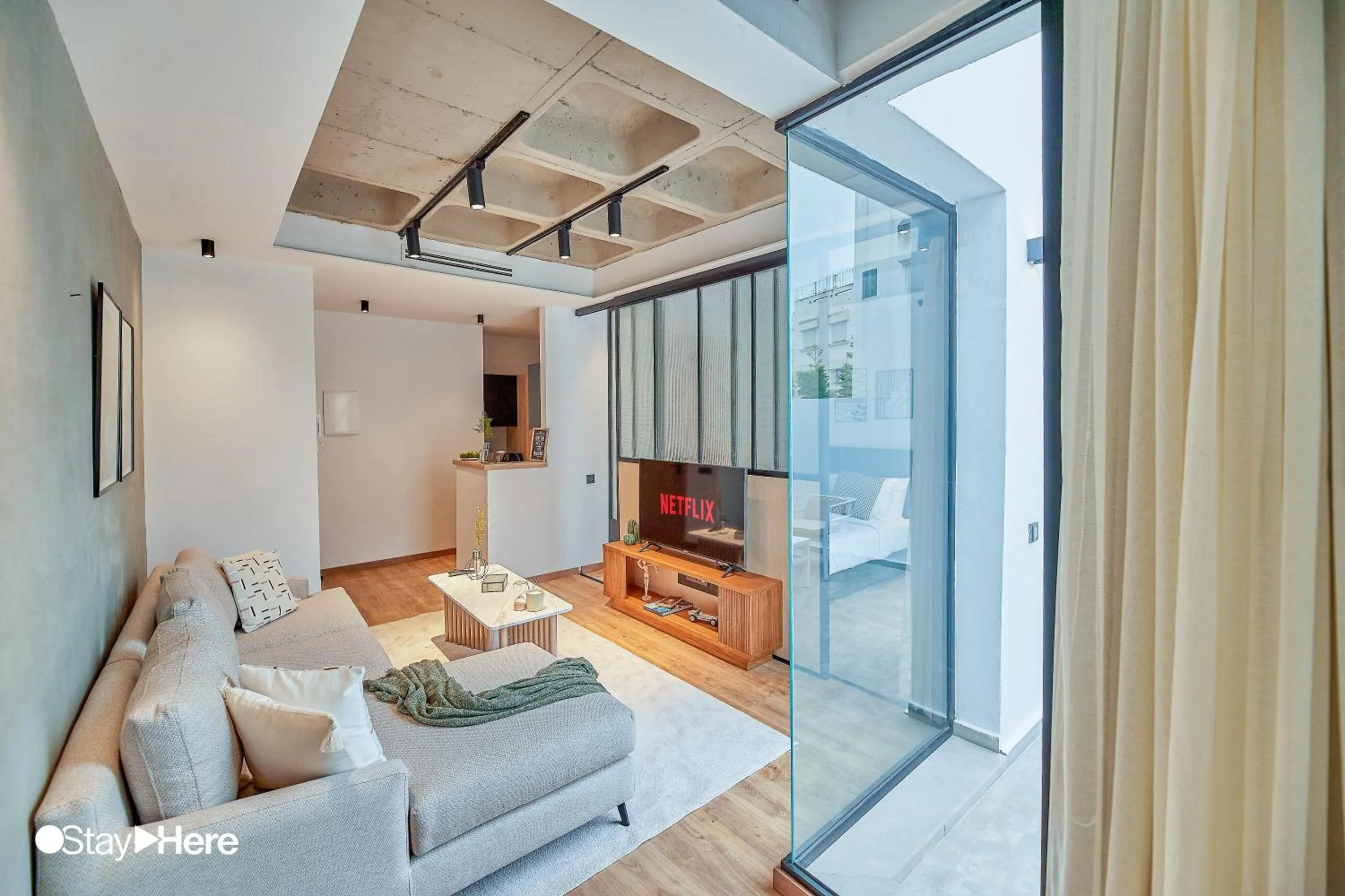 TV and multimedia in Stayhere Casablanca - Gauthier 1 - Modern Residence