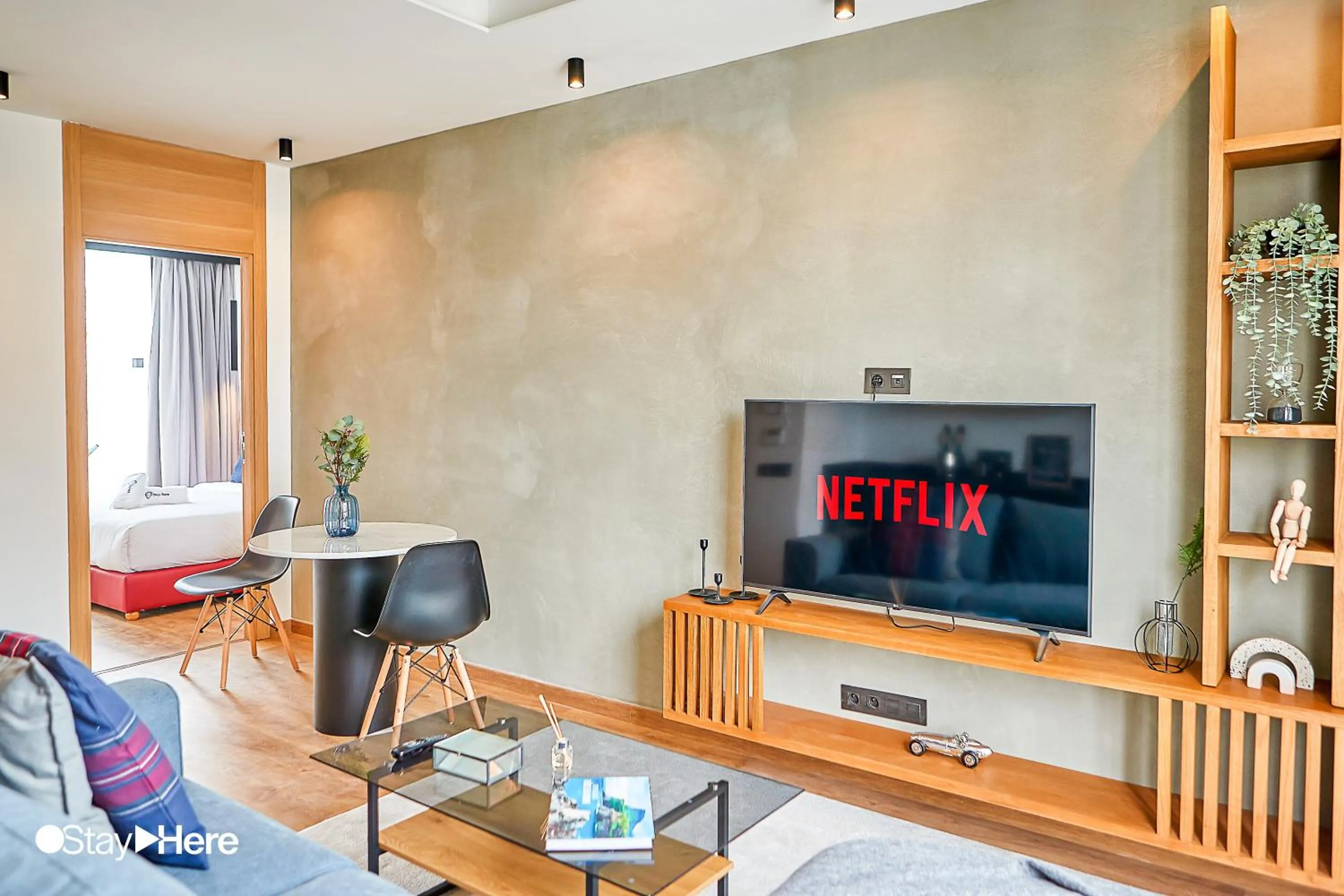 Seating area in Stayhere Casablanca - Gauthier 1 - Modern Residence