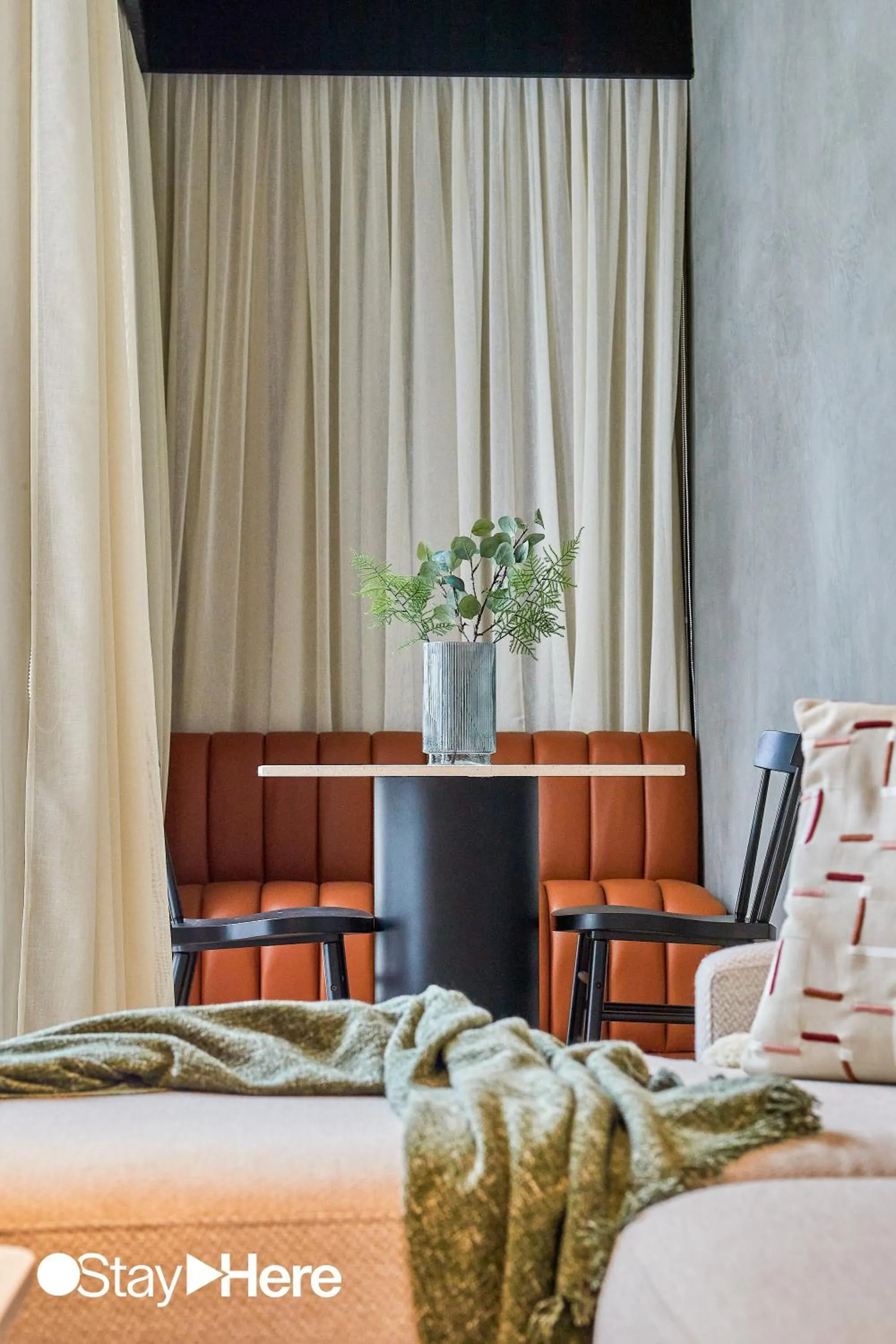 Living room, Bed in Stayhere Casablanca - Gauthier 1 - Modern Residence