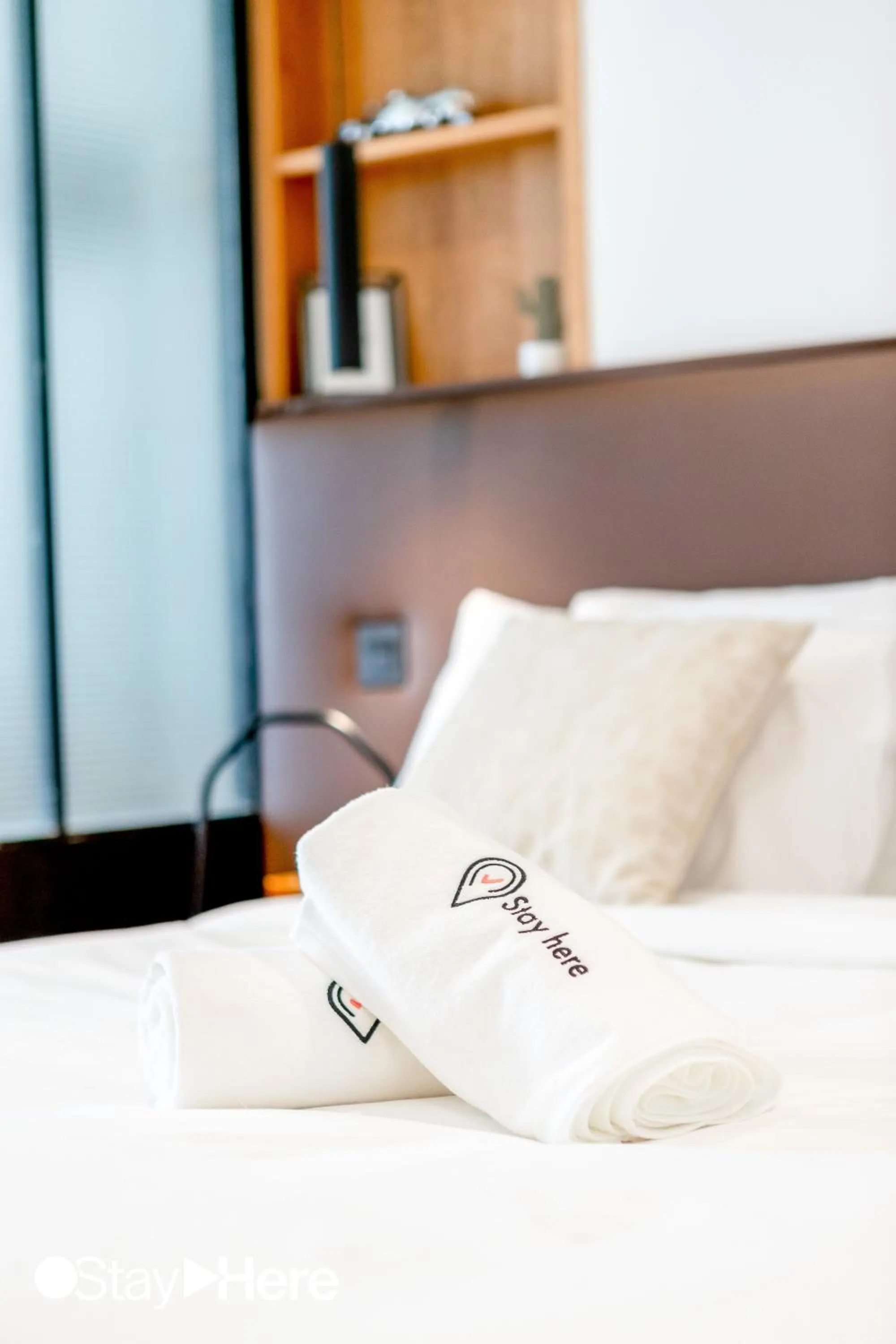 Bed in Stayhere Casablanca - Gauthier 1 - Modern Residence