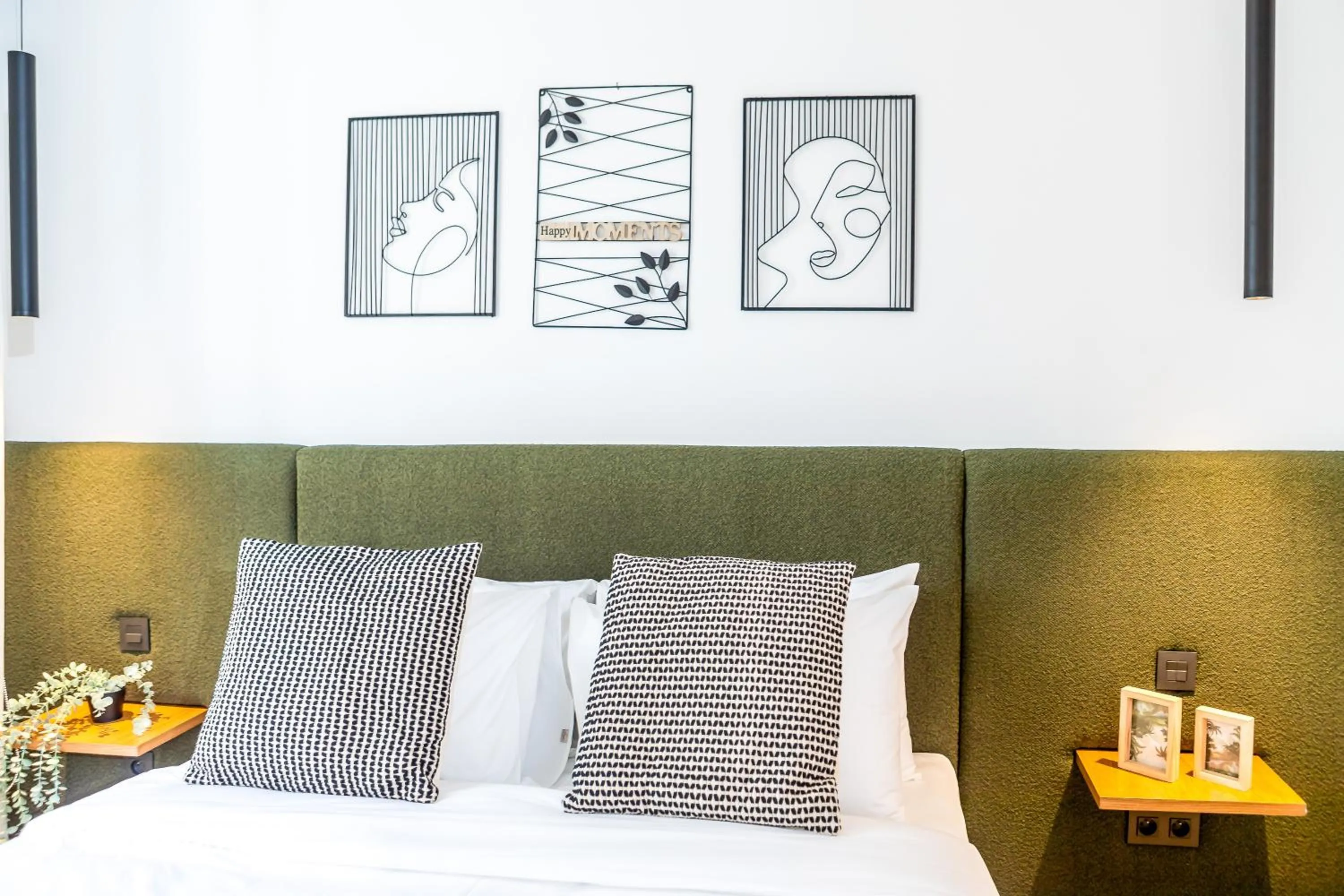 Bed in Stayhere Casablanca - Gauthier 1 - Modern Residence