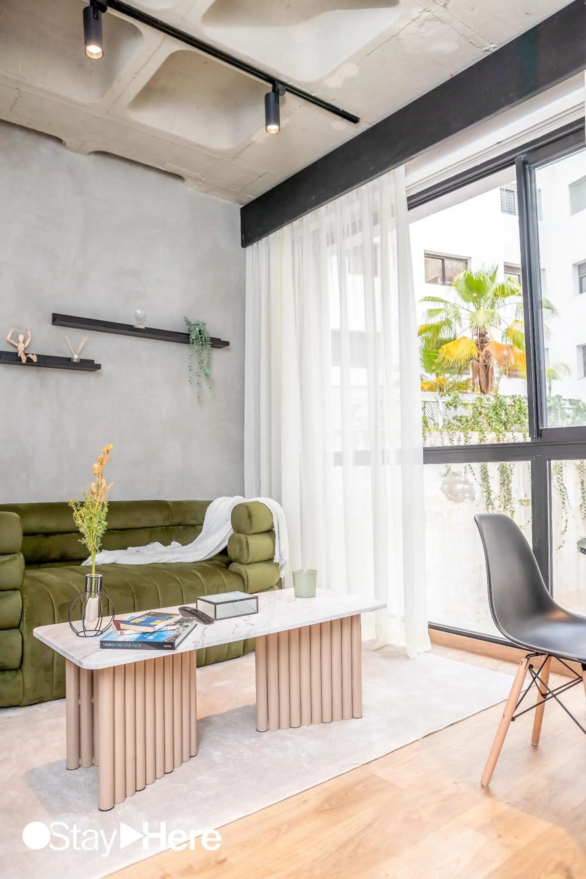 Seating area in Stayhere Casablanca - Gauthier 1 - Modern Residence