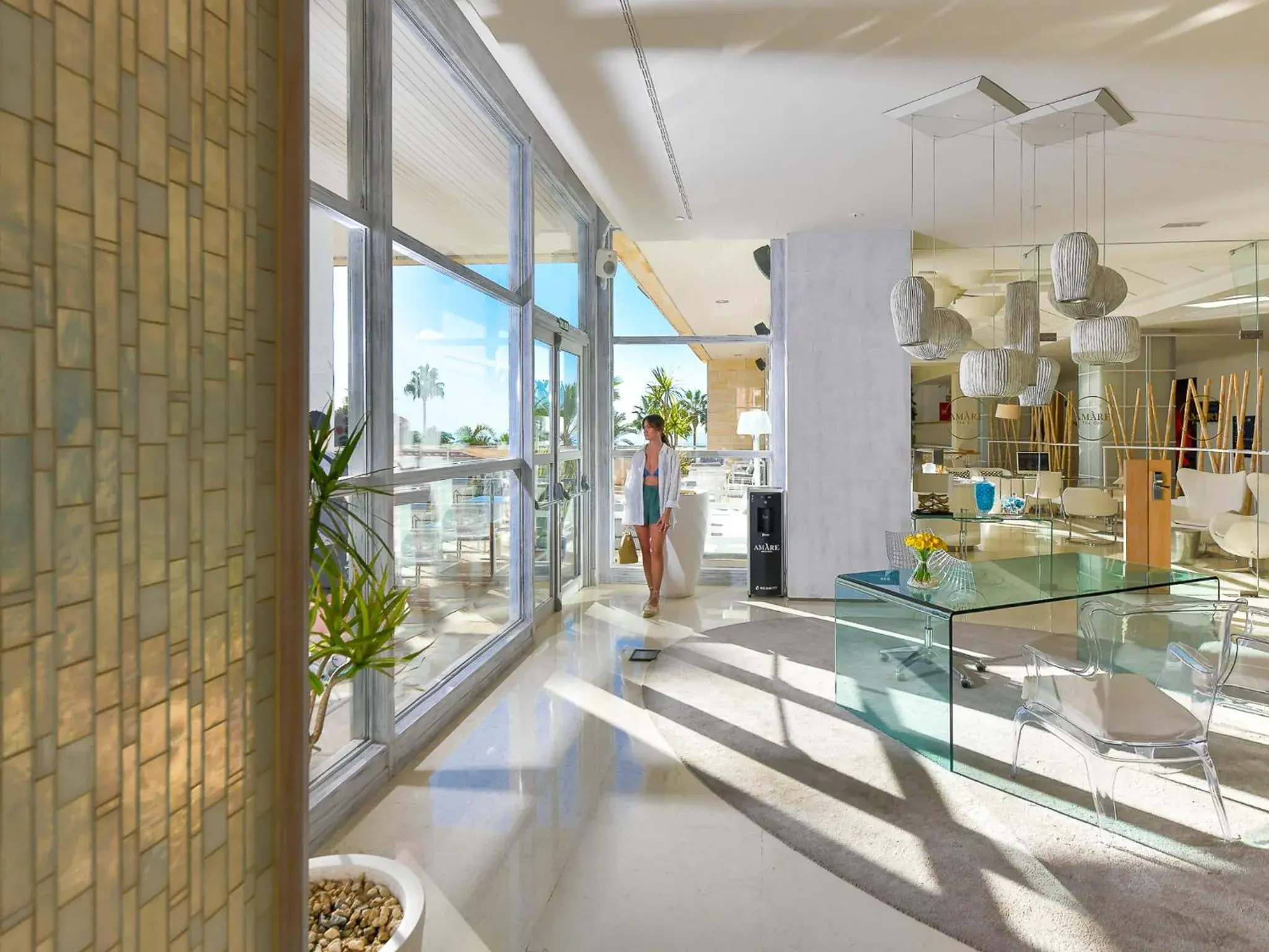Lobby or reception in Amàre Beach Hotel Marbella - Adults Only Recommended Lobby or reception in Amàre Beach Hotel Marbella - Adults Only Recommended
