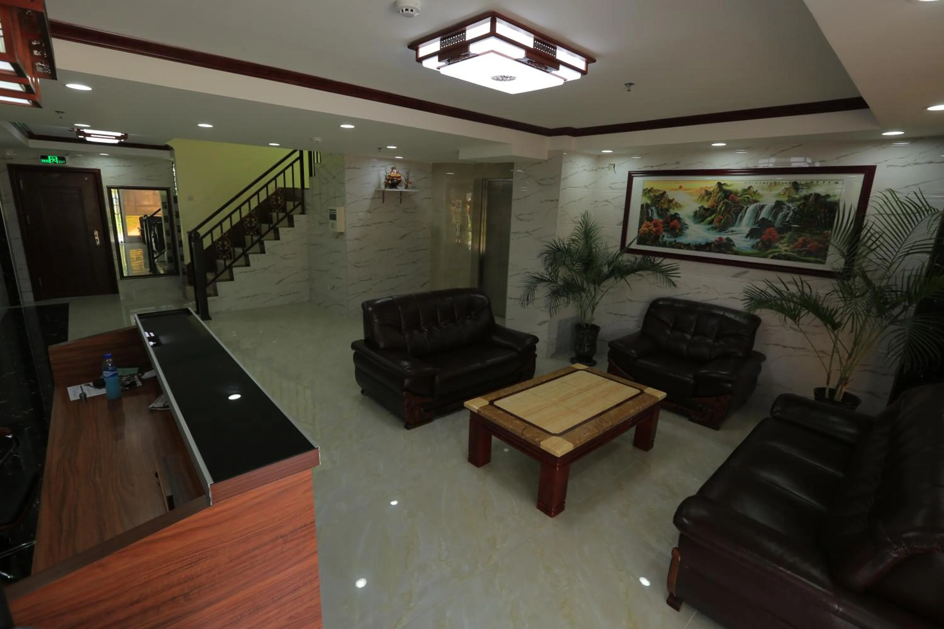 Seating area in RUJIA Condotel Corp.
