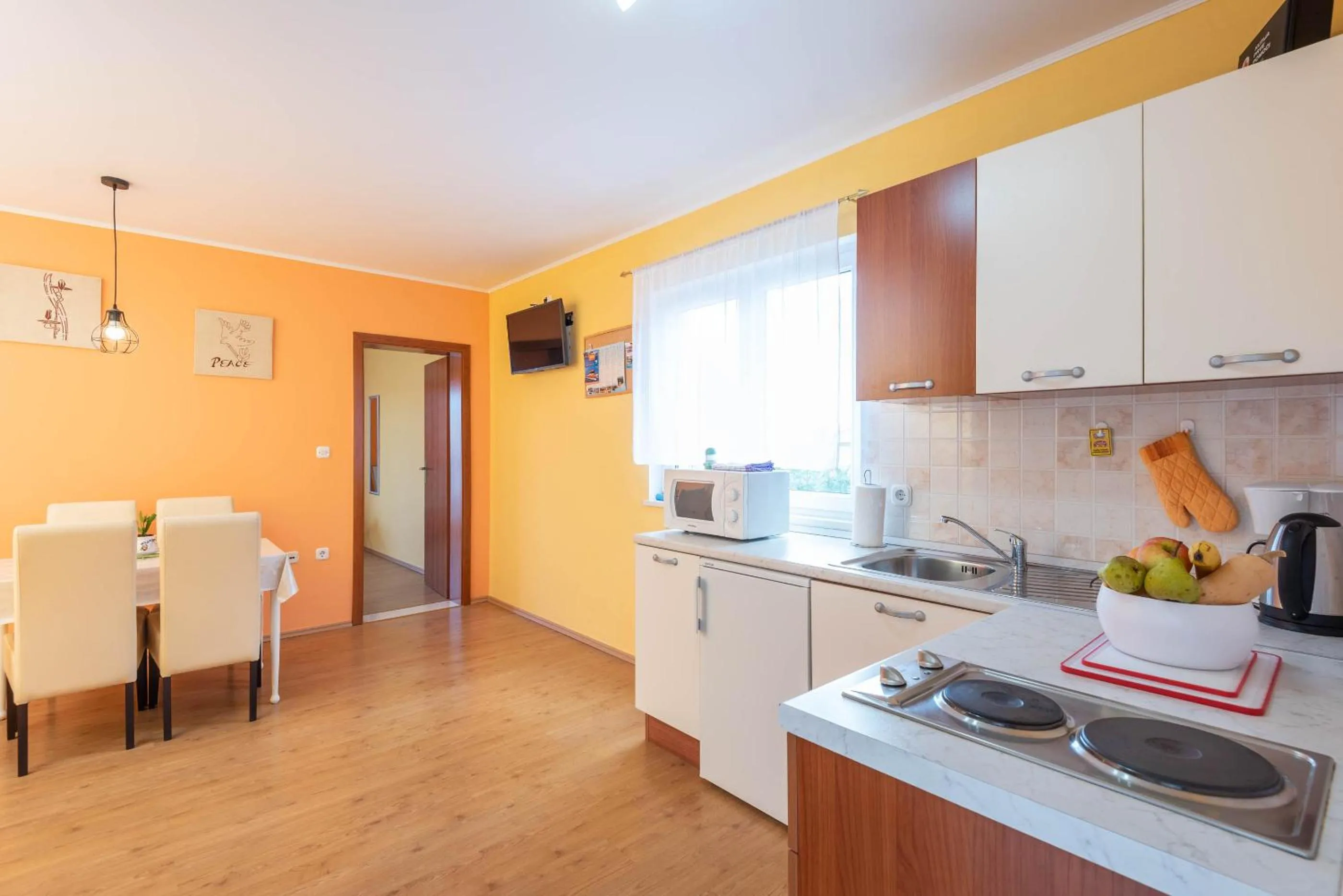 Kitchen or kitchenette in Apartments Ivana