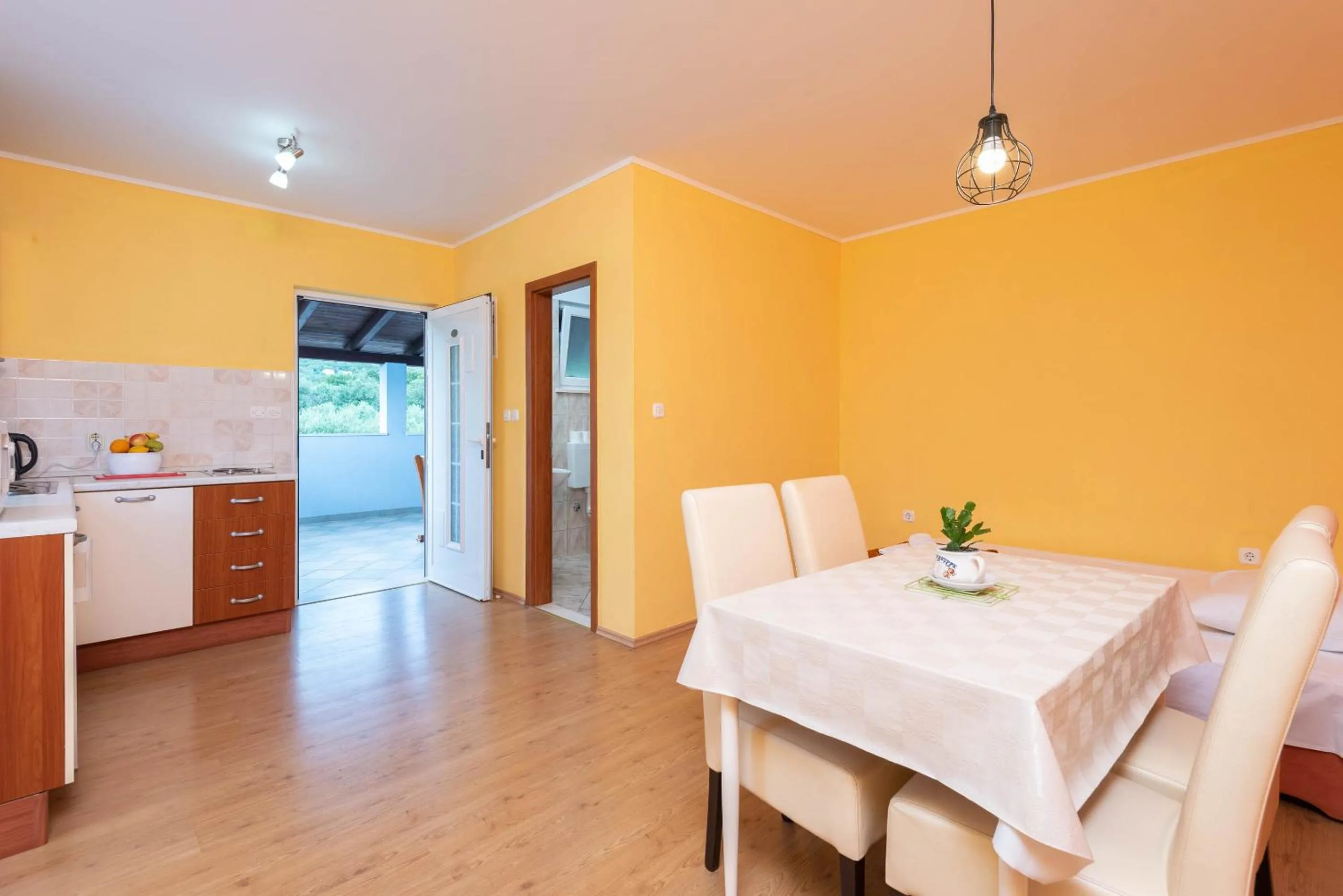 Kitchen or kitchenette in Apartments Ivana