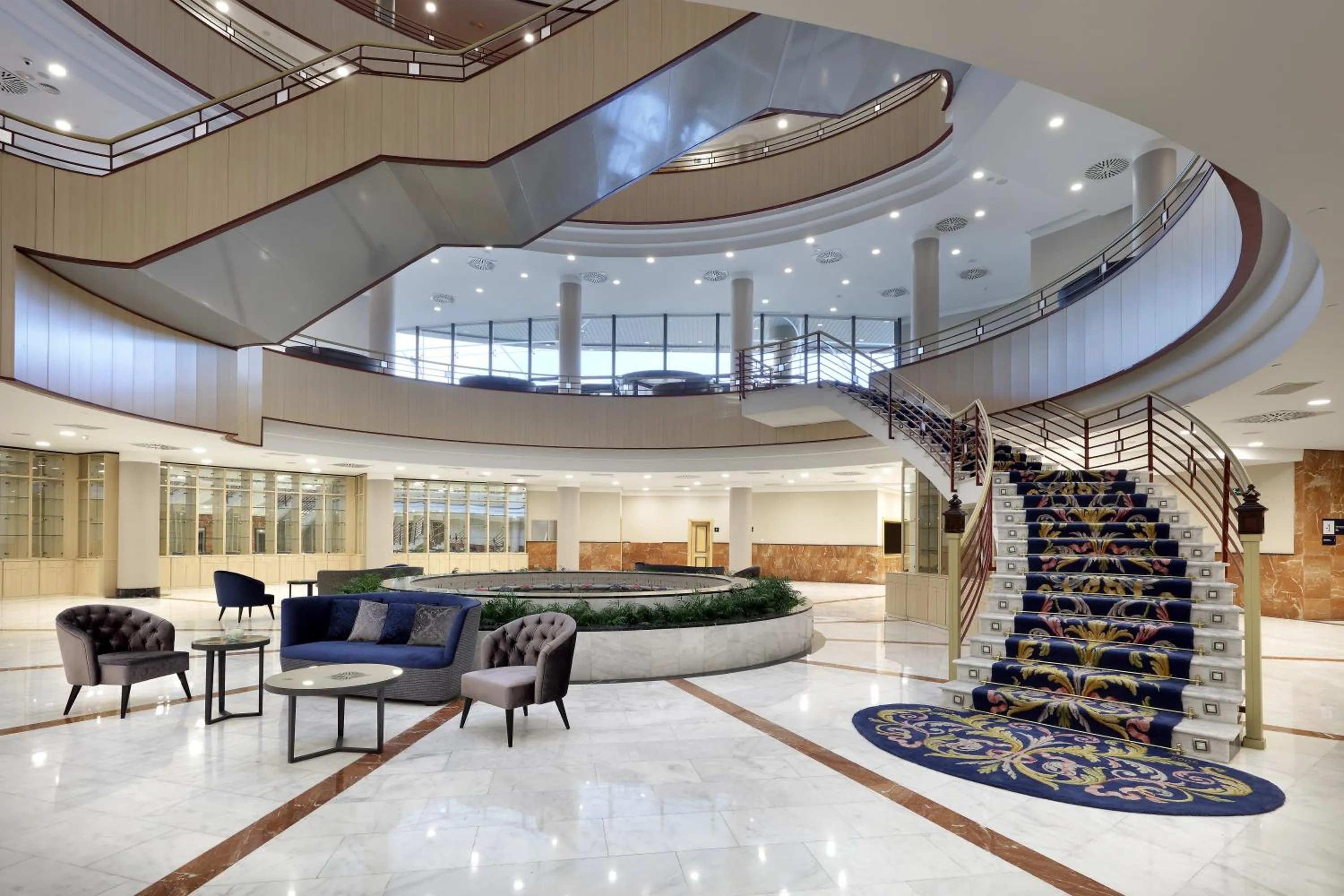 Lobby or reception in Eurostars Madrid Foro