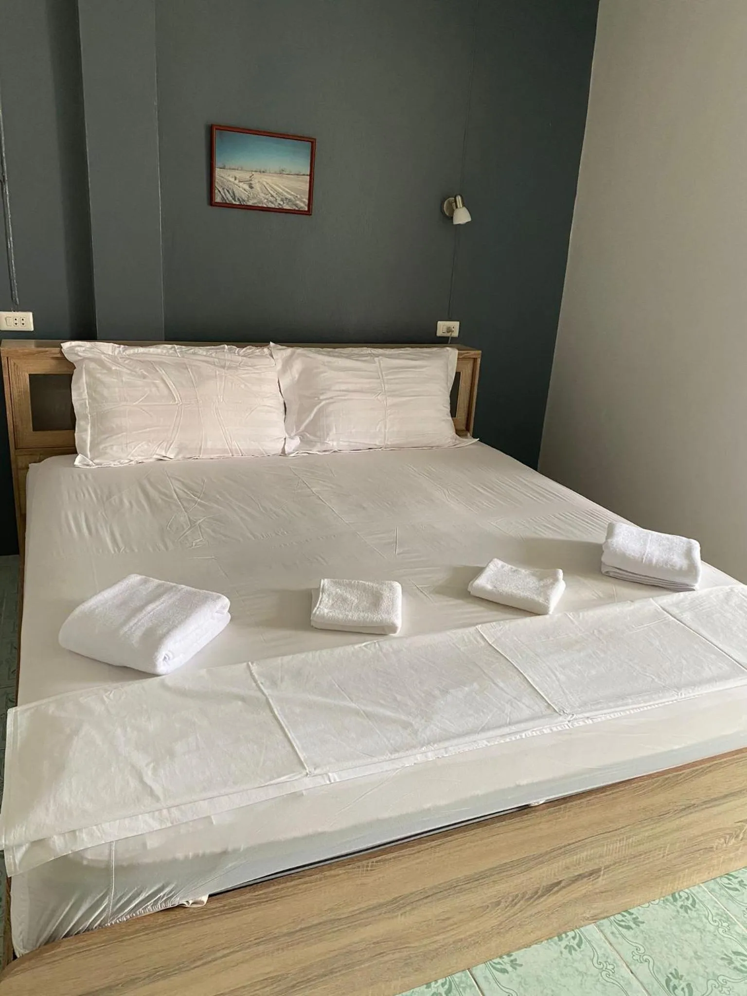 Bed in 2 Vikings Guesthouse