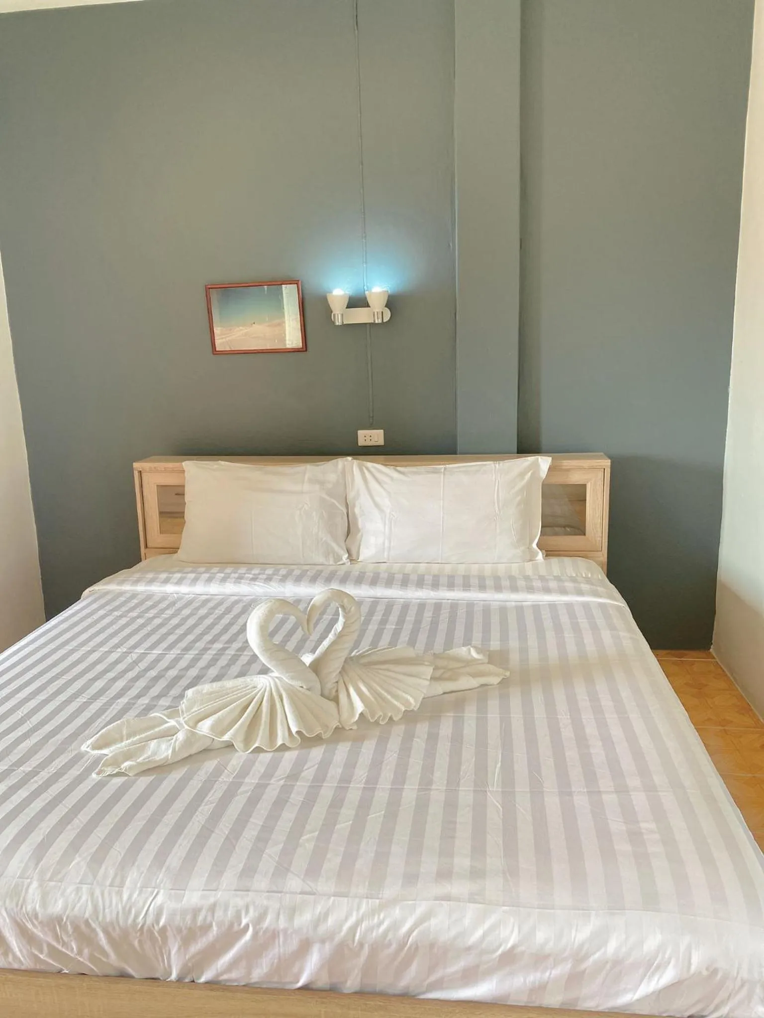 Bed in 2 Vikings Guesthouse