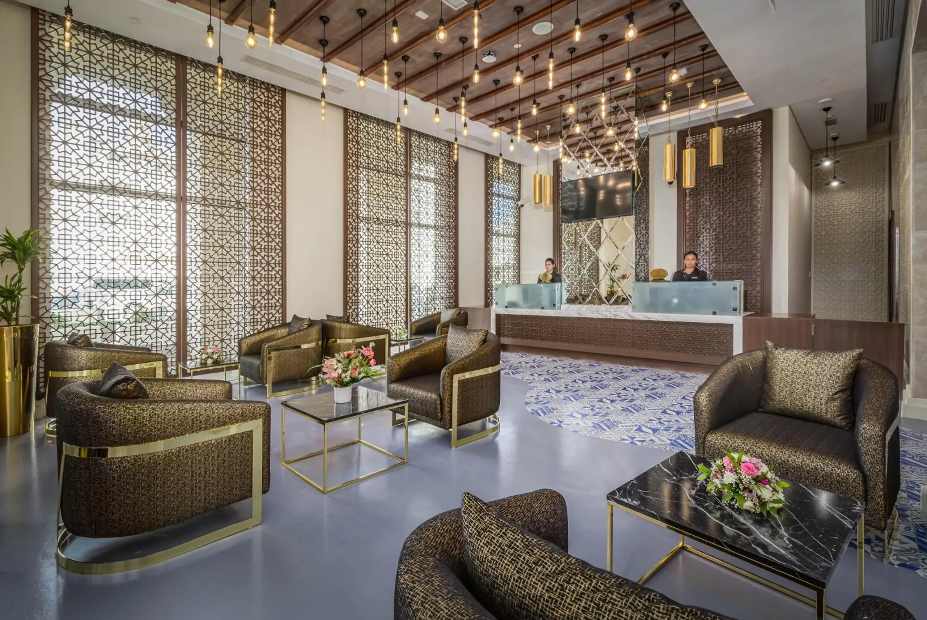 Lobby or reception in Central Inn Souq Waqif Lobby or reception in Central Inn Souq Waqif