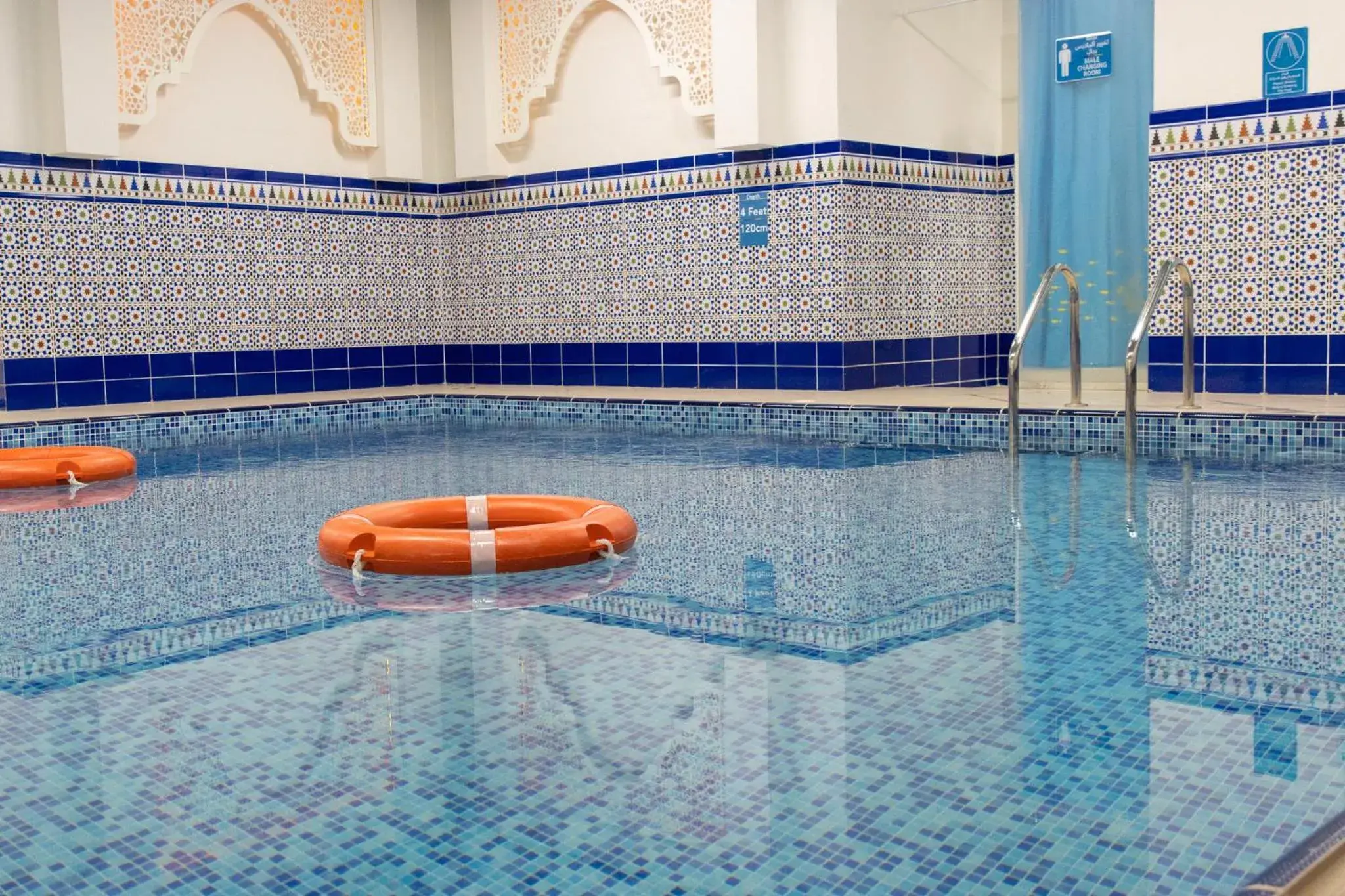 Swimming pool in Central Inn Souq Waqif Swimming pool in Central Inn Souq Waqif
