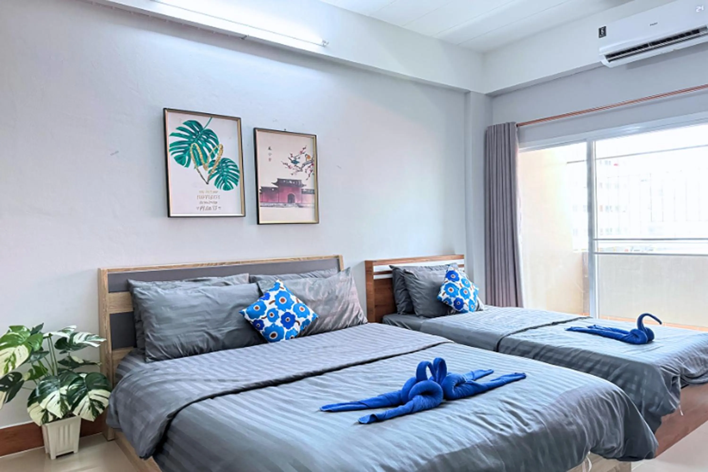 Bed in Grand Sansook Omnoi