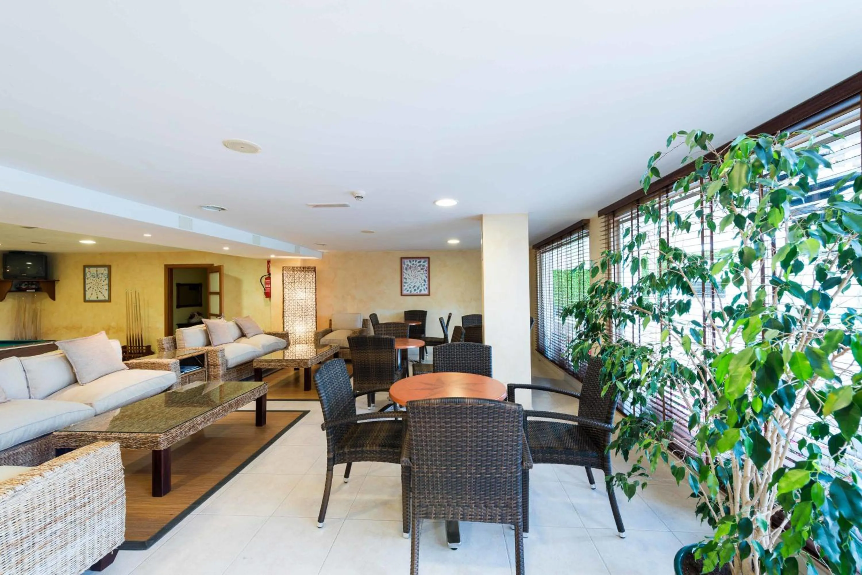 Communal lounge/ TV room in Hotel Troncoso