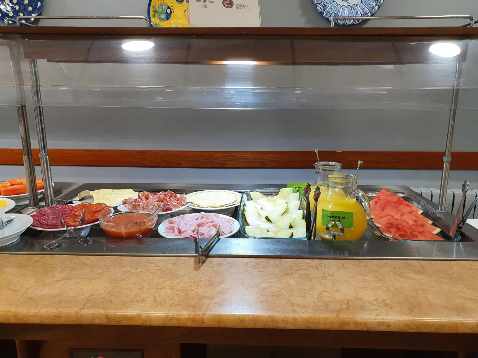 Breakfast in Hotel Troncoso