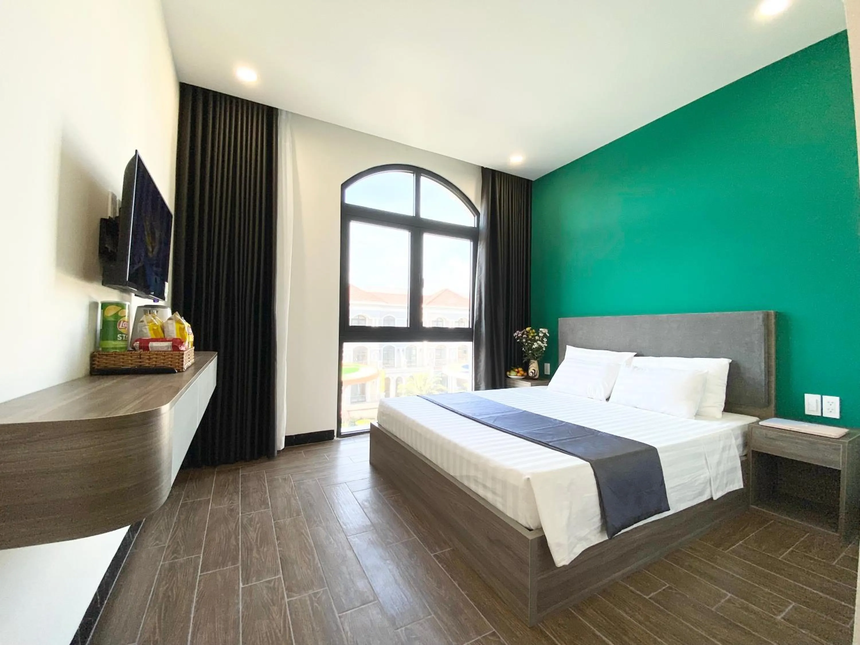 Bed in Elpis Hotel Phu Quoc