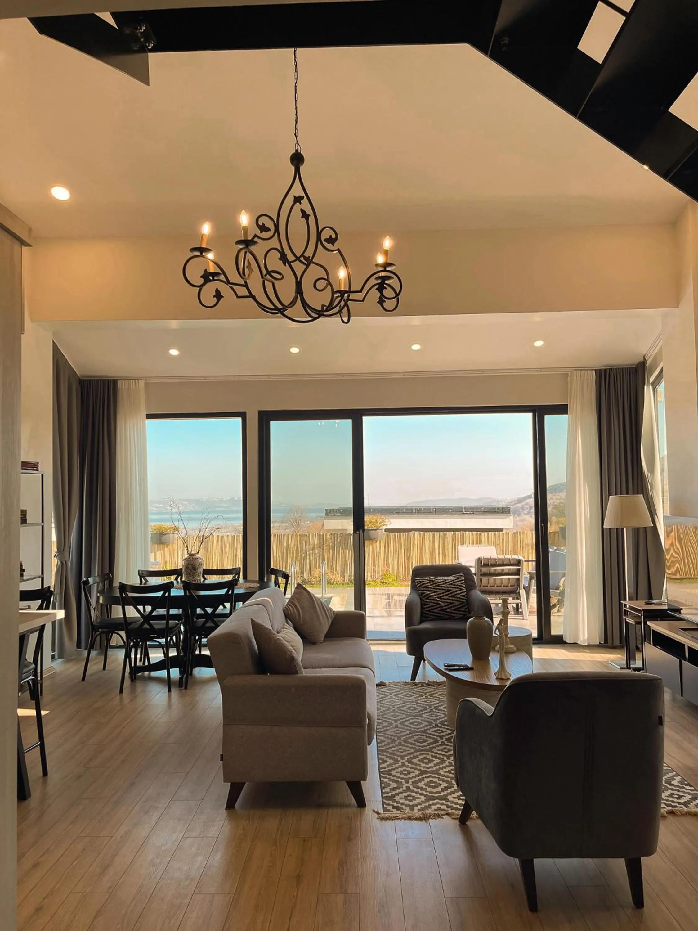 Living room in New Balturk Villas Sapanca