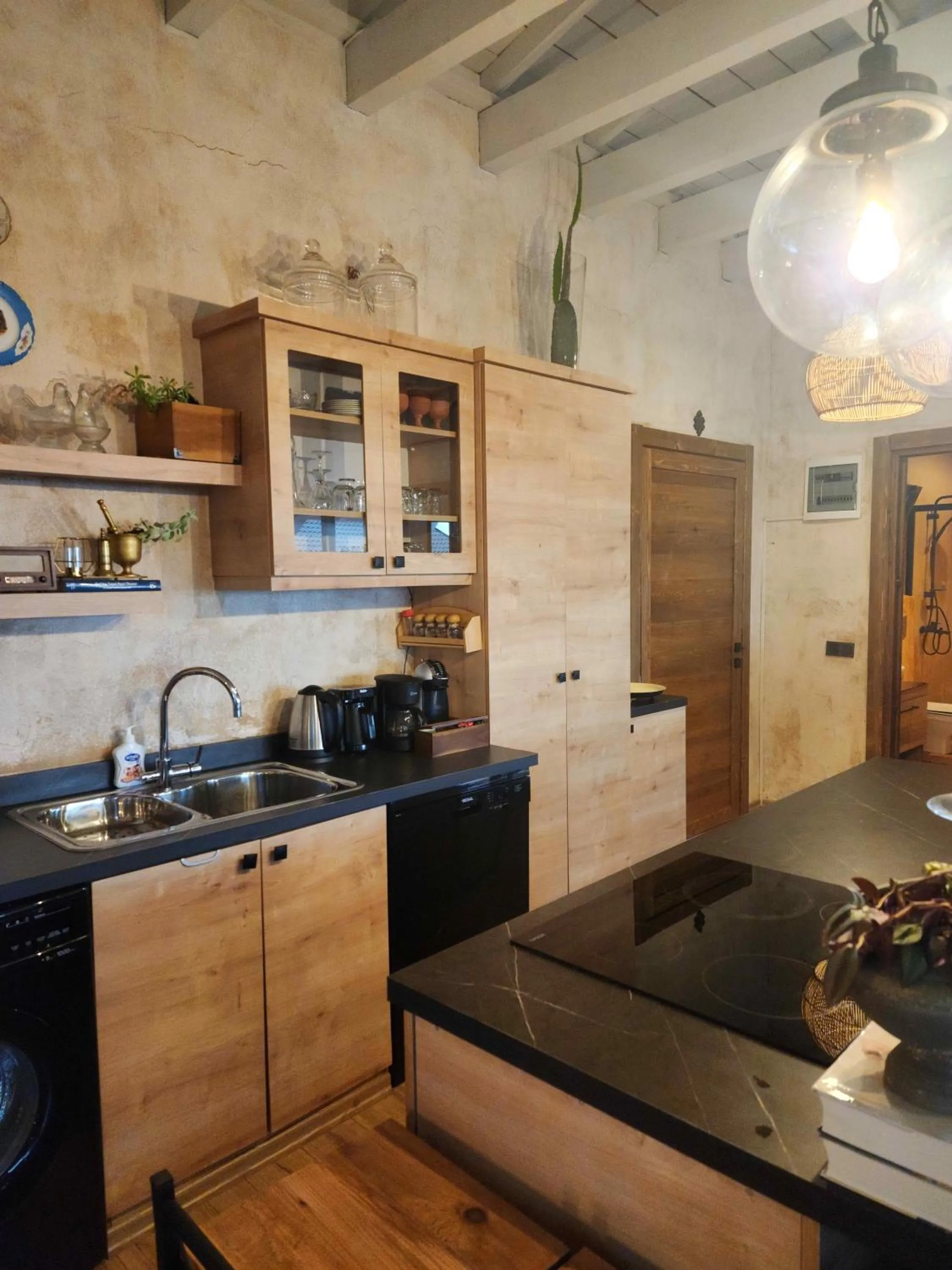 kitchen in New Balturk Villas Sapanca